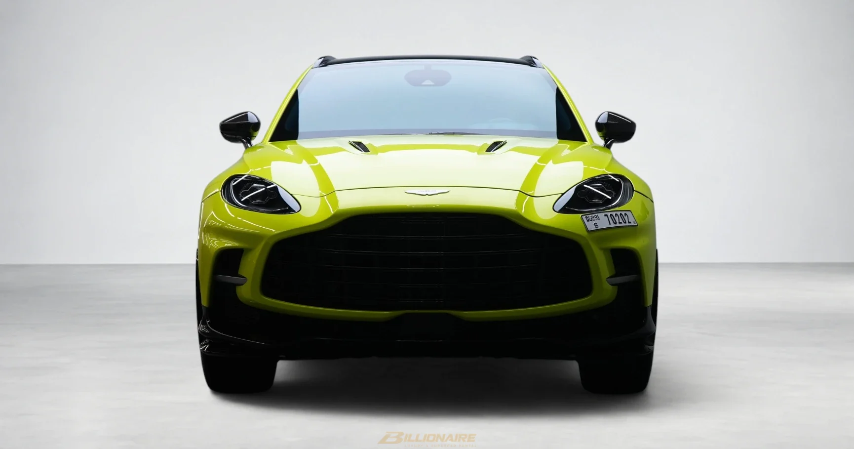 Aston Martin DBX707 Lime Yellow - View 4