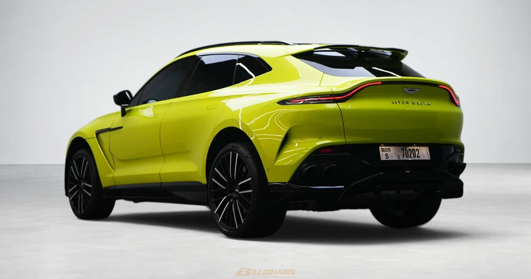 Aston Martin DBX707 Lime Yellow - View 5