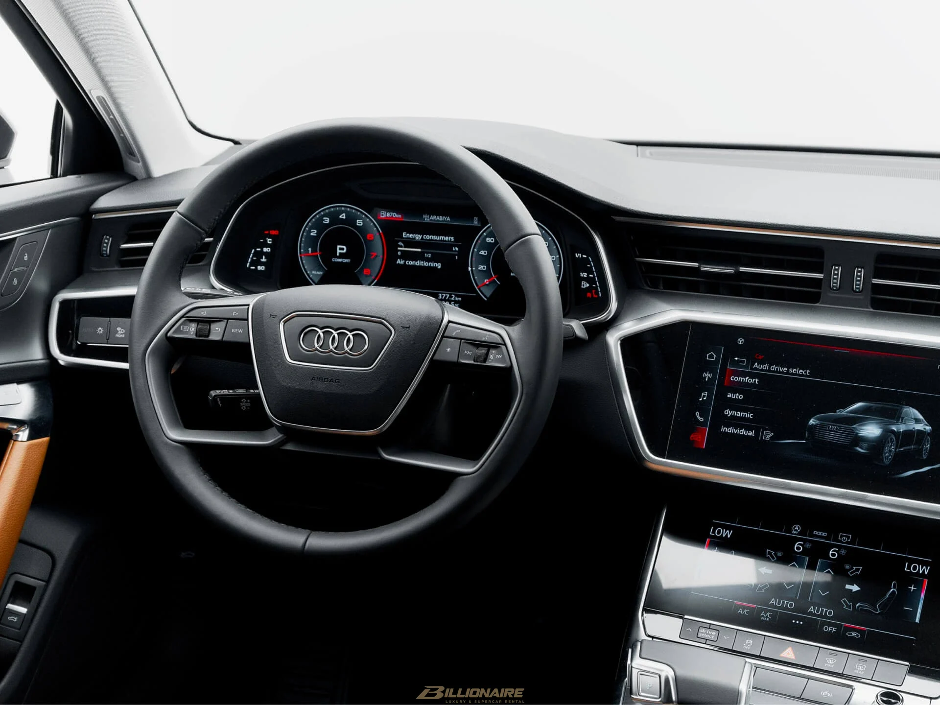 Dubai'de kiralık Audi A6 Sedan — Daytona Grey – fotoğraf 7
