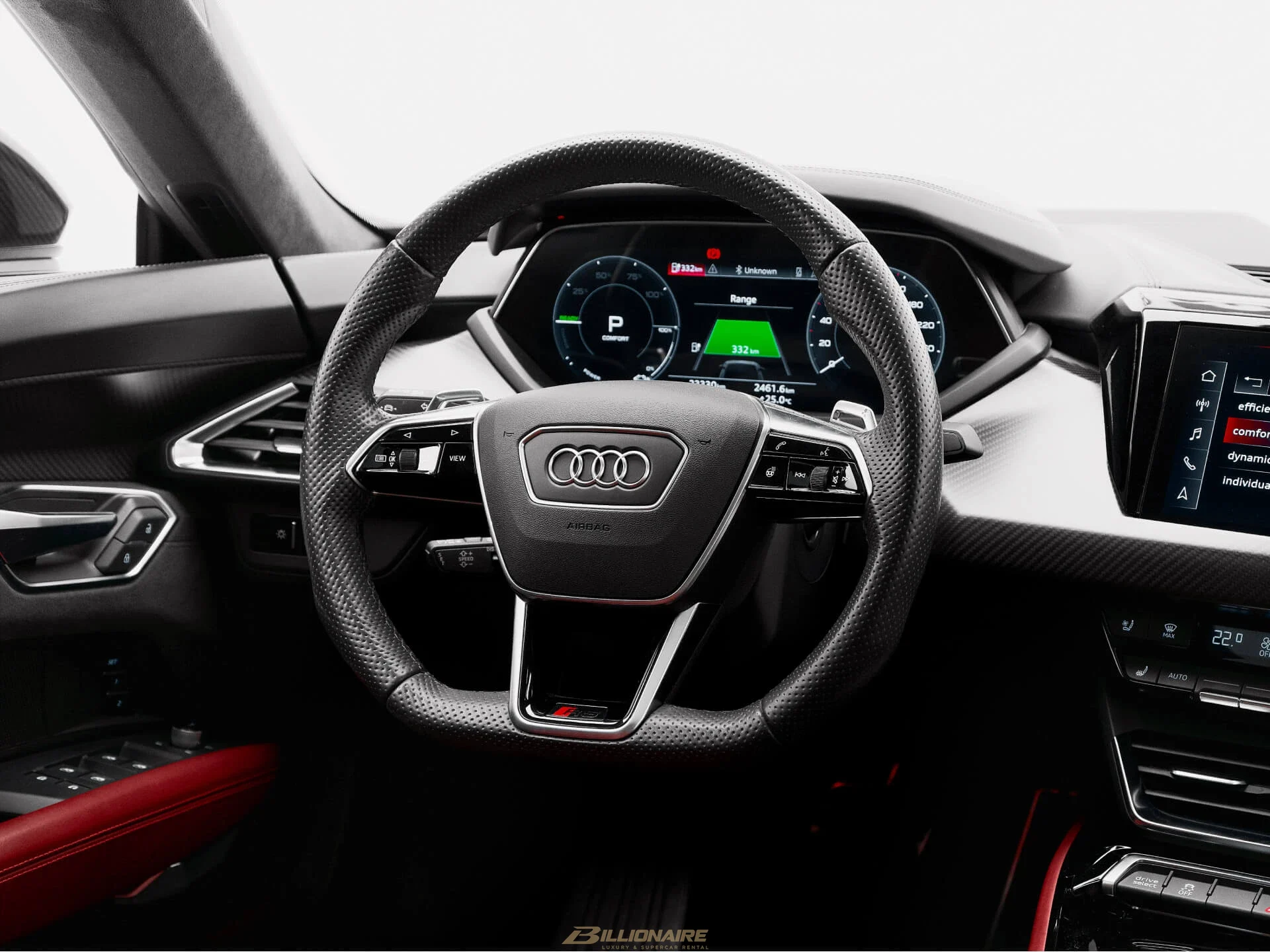 اجاره Audi RS e-tron GT — Stealth Grey در دبی – تصویر 7