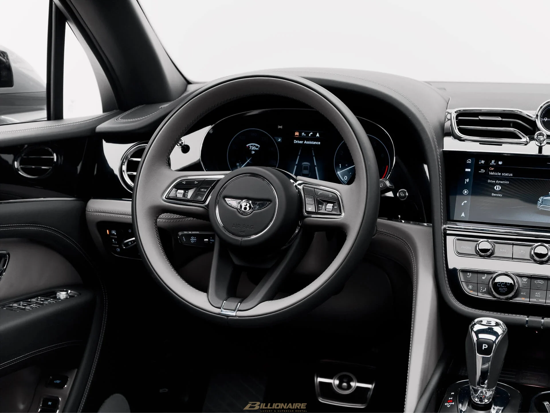 Bentley Bentayga W12 — Tungsten Grey mieten in Dubai – Foto 9