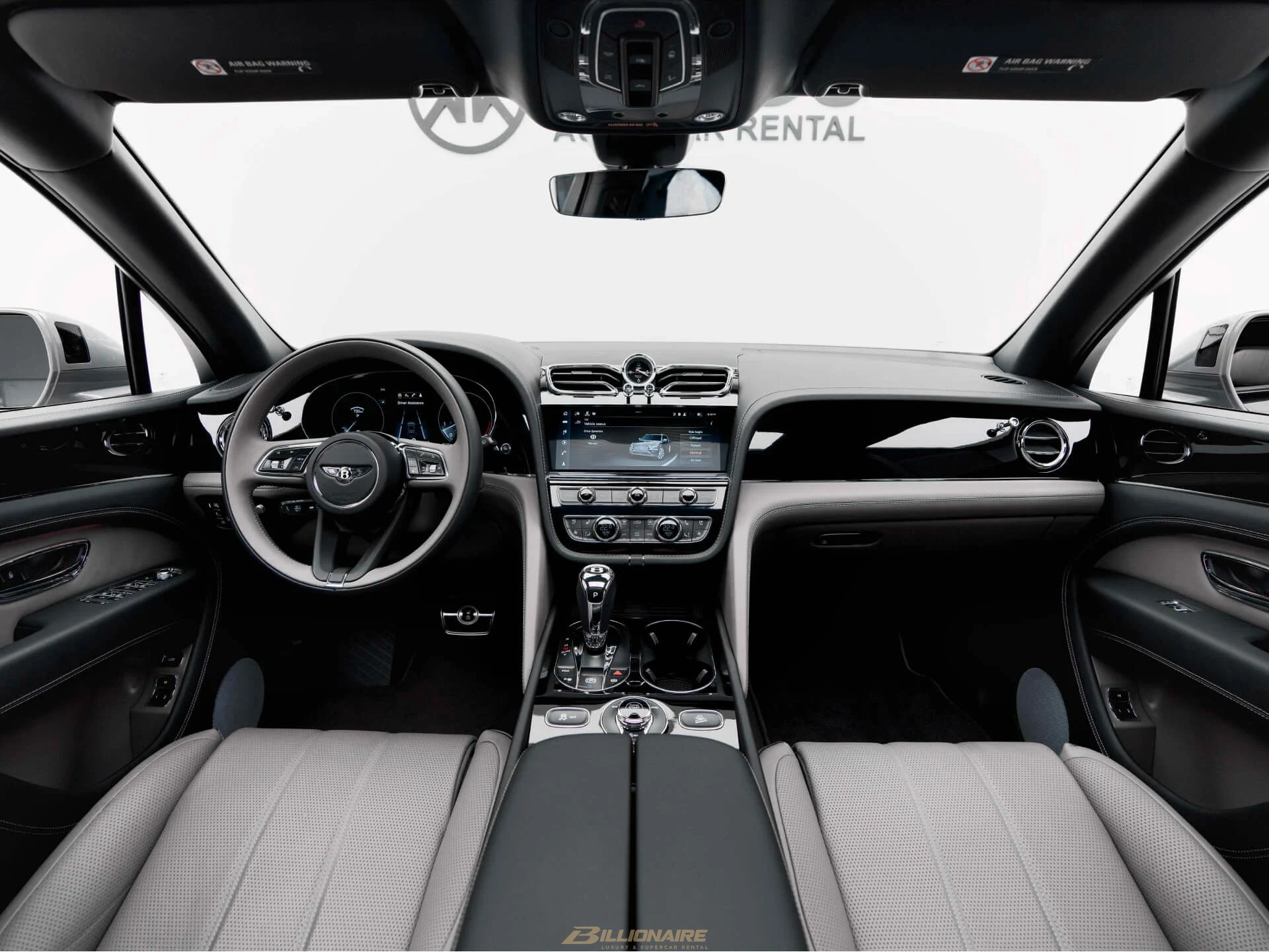 Bentley Bentayga W12 — Tungsten Grey mieten in Dubai – Foto 10