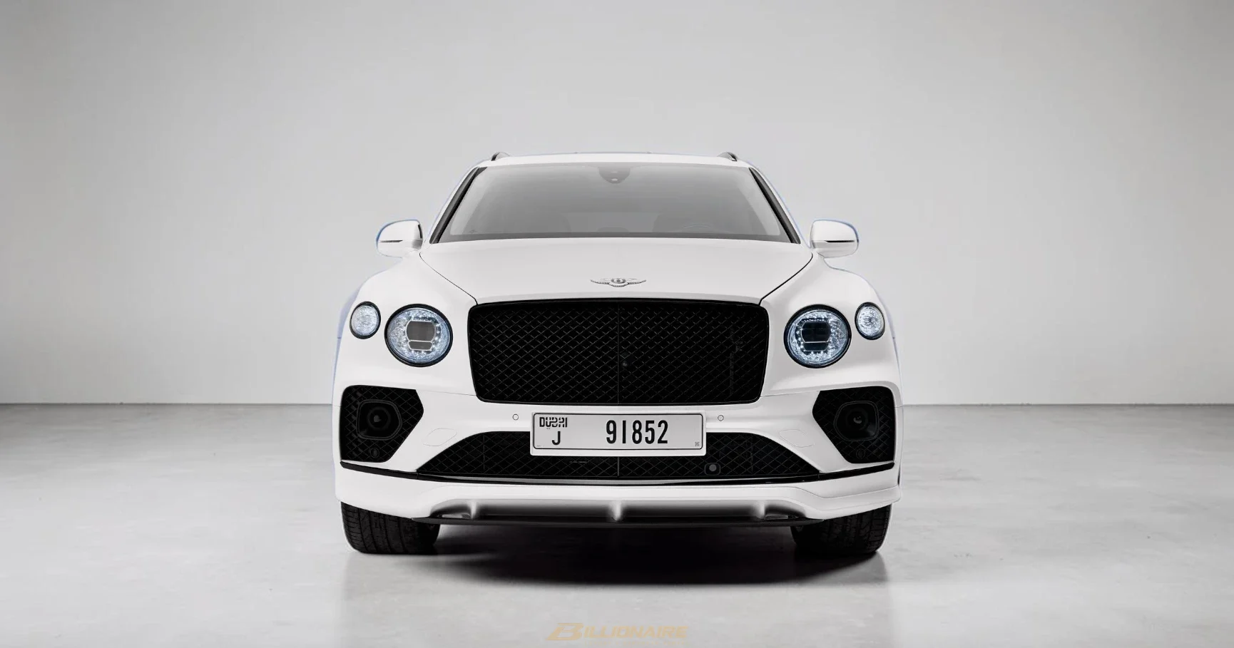 اجاره Bentley Bentayga W12 — Glacier White در دبی – تصویر 2