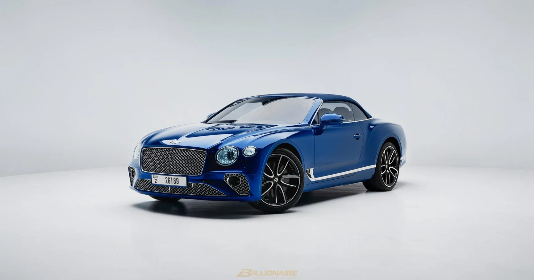 Bentley Continental GTC W12 — Kingfisher Blue - View 5