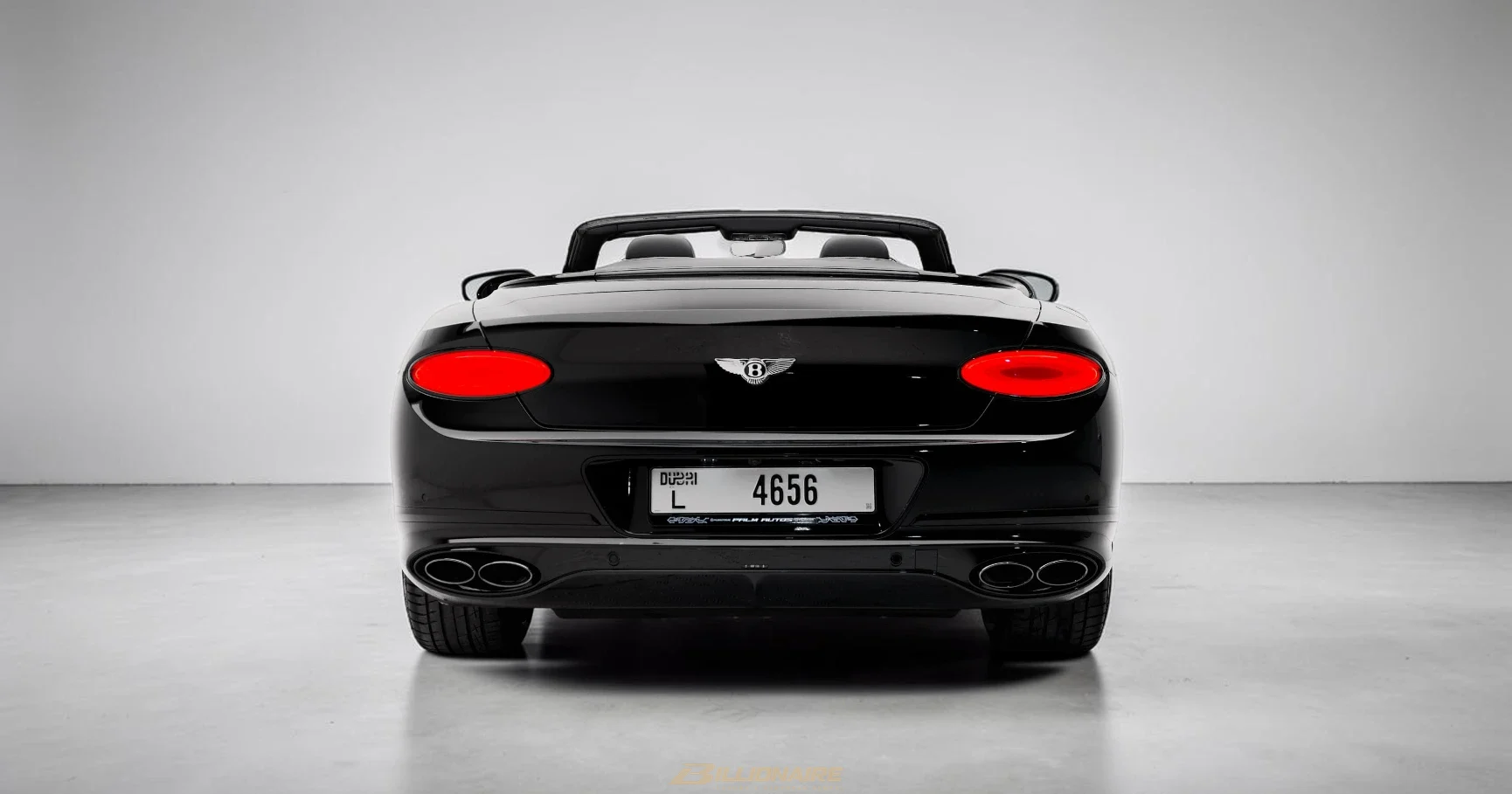 Bentley Continental GTC — Black mieten in Dubai – Foto 4