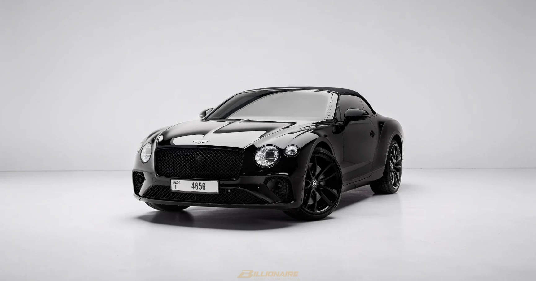 Bentley Continental GTC — Black mieten in Dubai – Foto 5