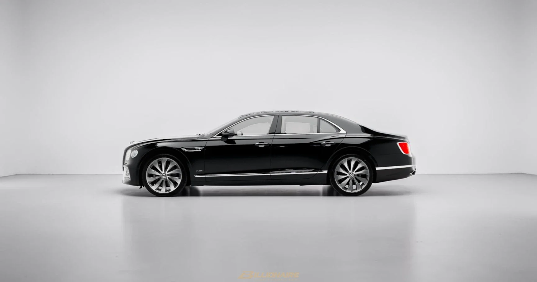Bentley Flying Spur W12 — Ghost White - View 4