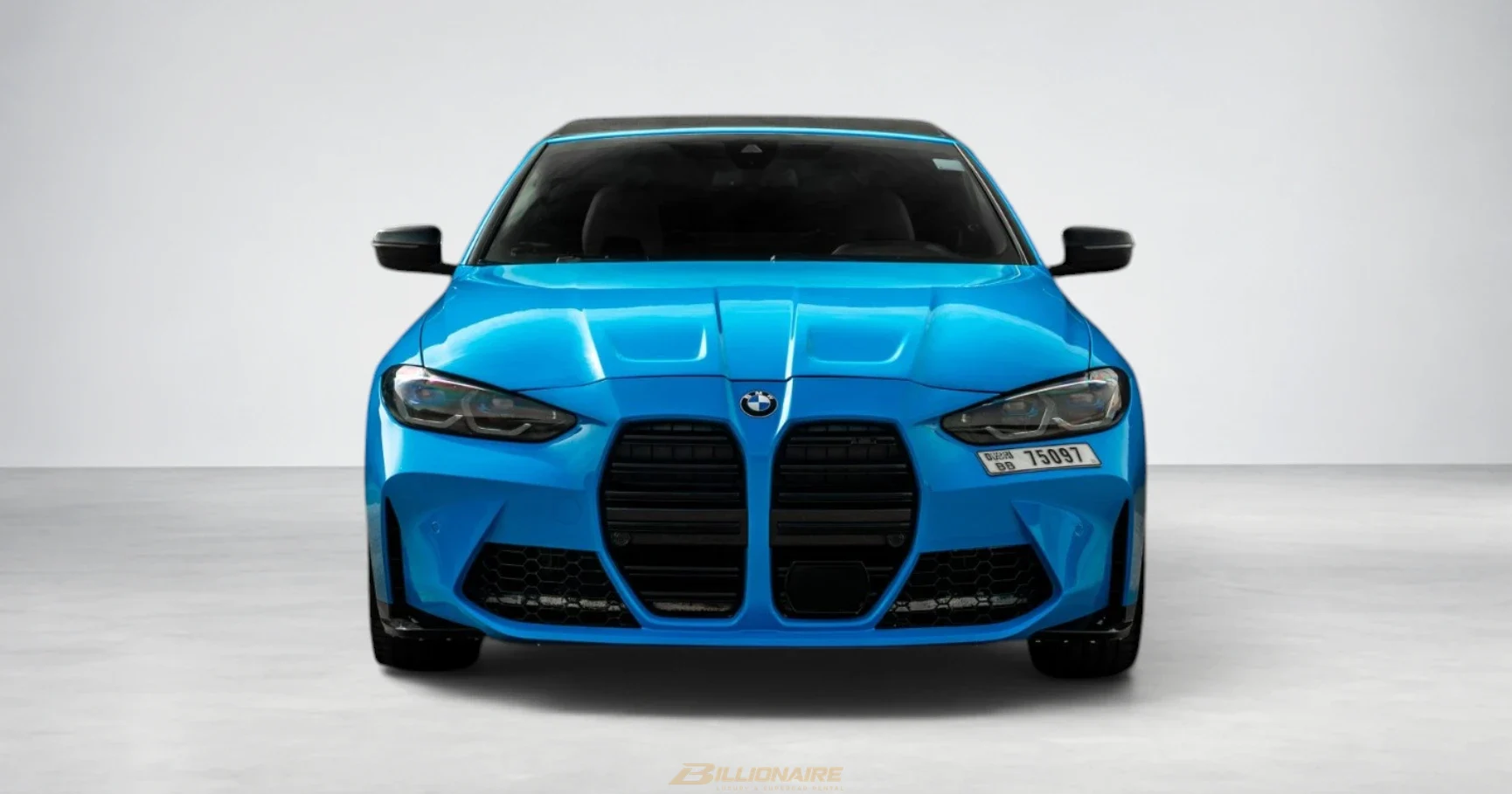 BMW 430i Convertible Blue в аренду в Дубае – фото 2
