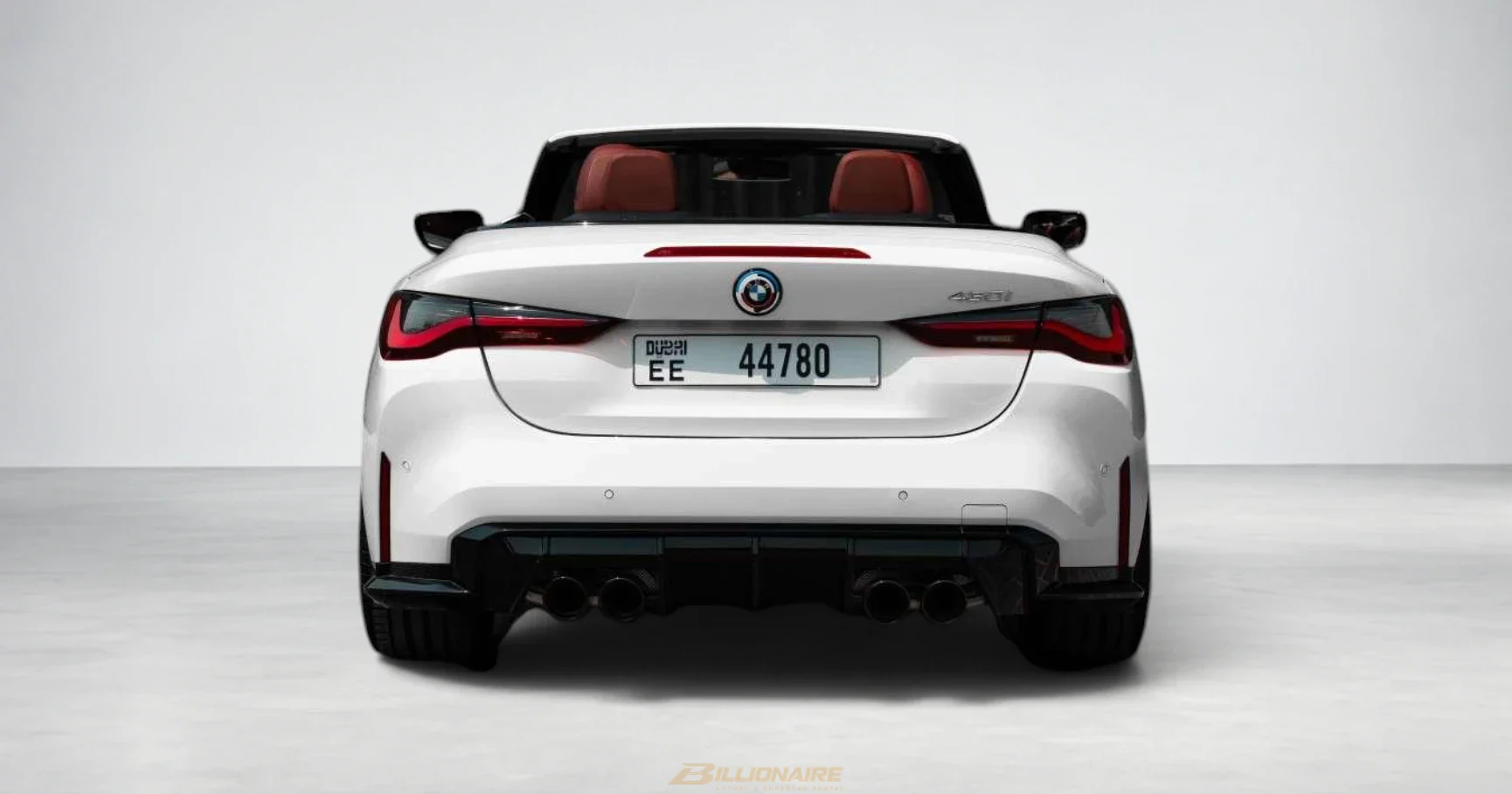 Dubai'de kiralık BMW 430i Convertible White – fotoğraf 5