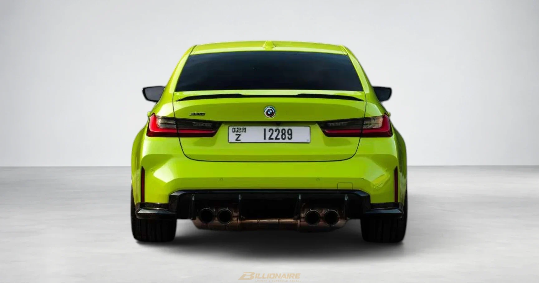 BMW M3 Competition Green - View 4