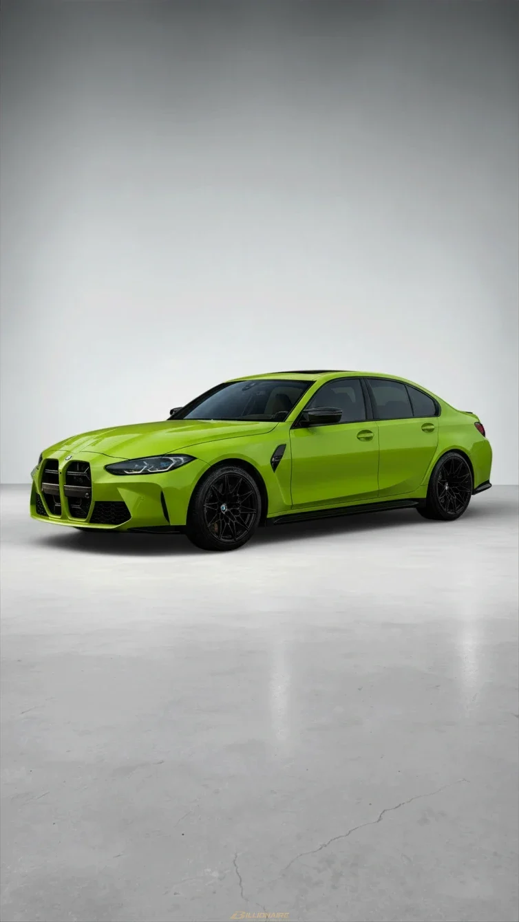 اجاره بی‌ام‌و BMW M3 Competition Green در دبی