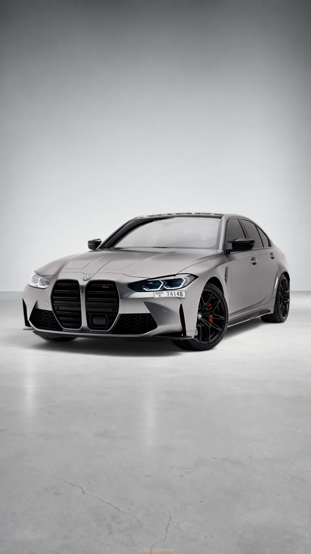 اجاره بی‌ام‌و BMW M3 Competition Skyscraper Grey در دبی