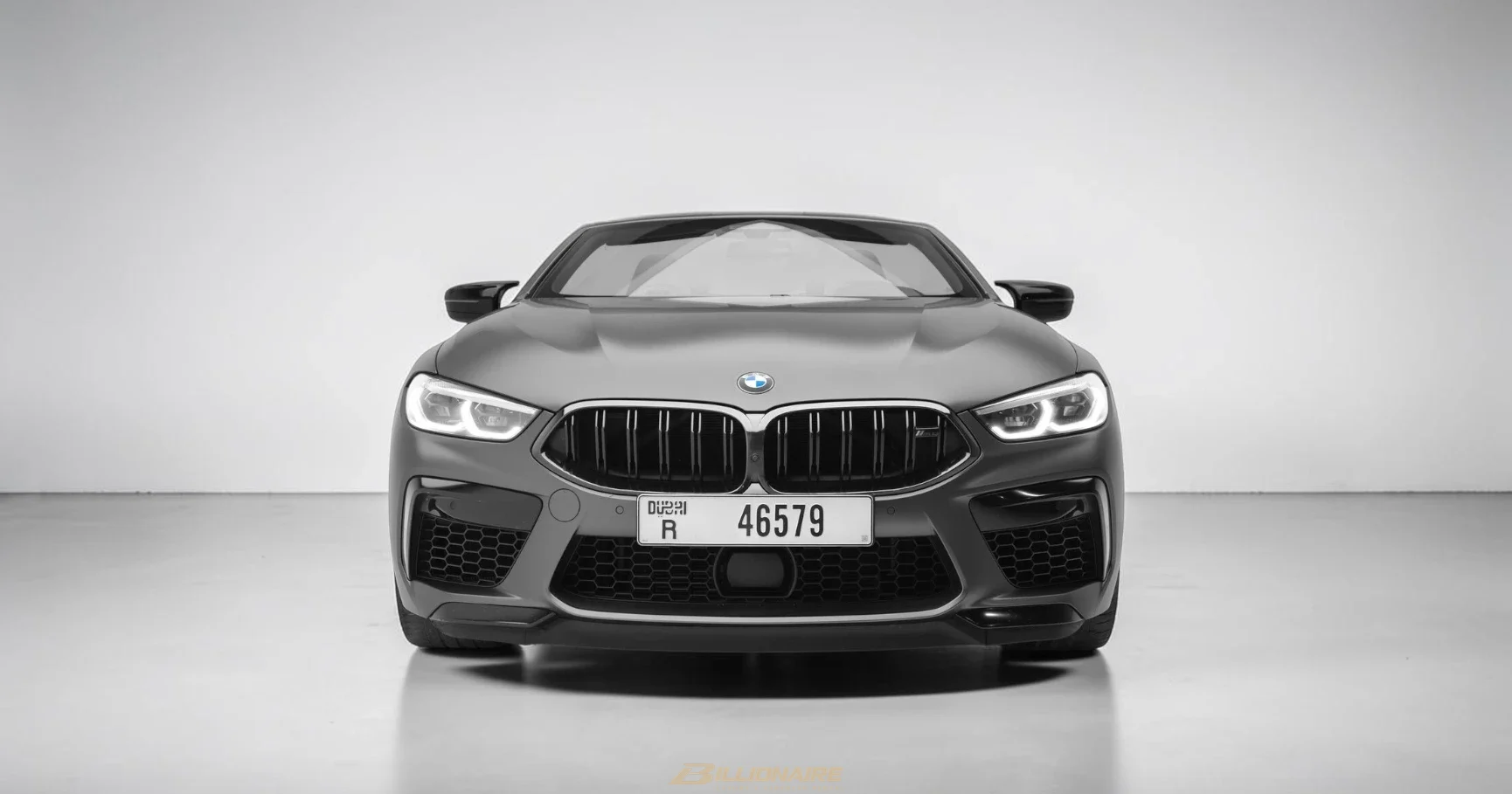 BMW M8 Competition Coupe — Brands Hatch Grey - View 3