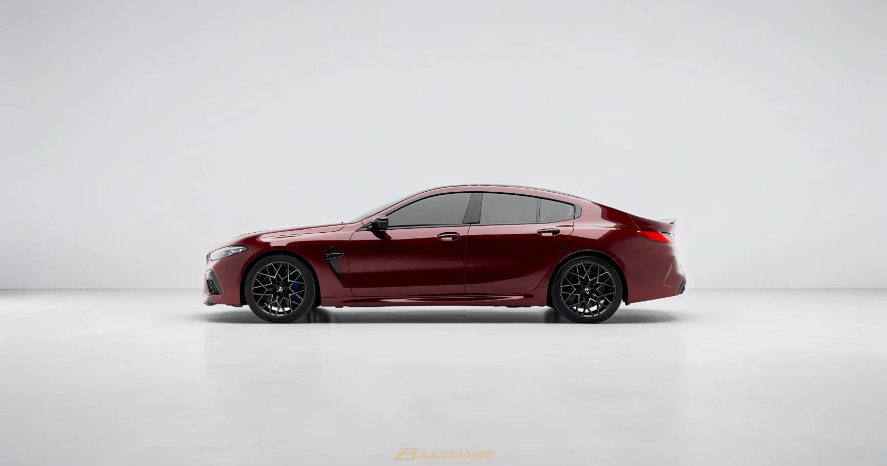BMW M8 Competition Coupe — Motegi Red - View 5