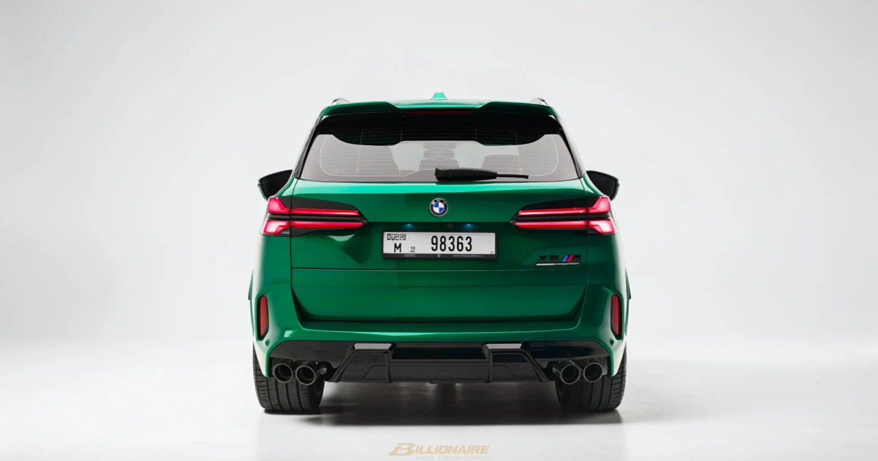 BMW X5 M Competition — Isle of Man Green - View 5