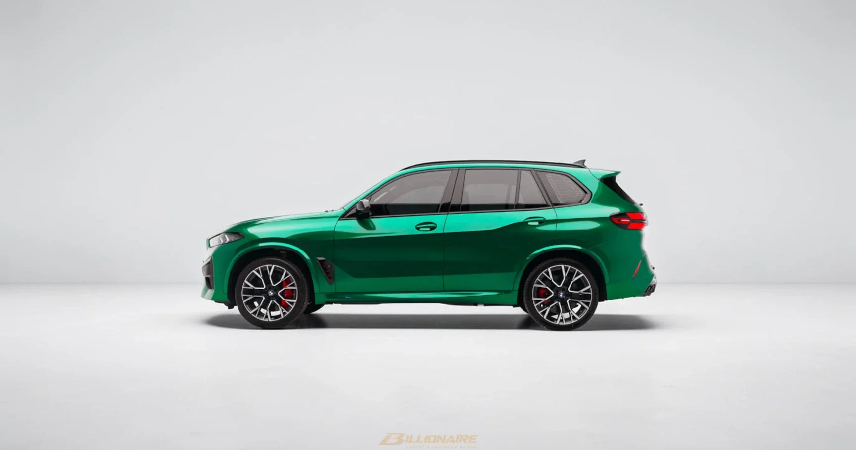 BMW X5 M Competition — Isle of Man Green - View 6