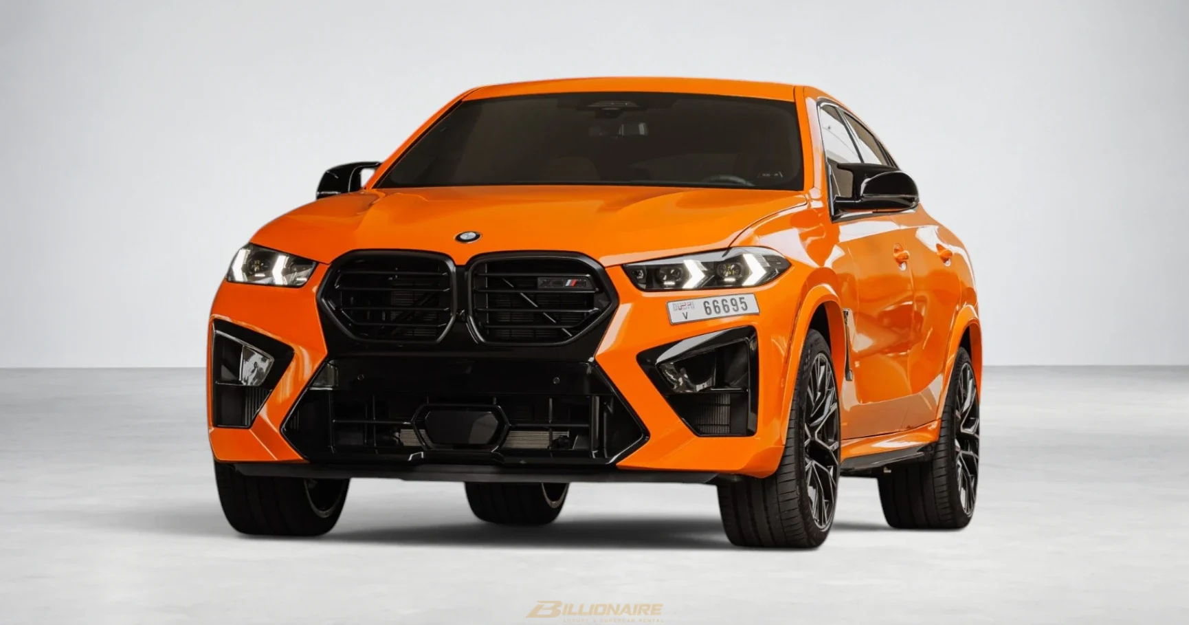BMW X6 M Competition Orange - View 4