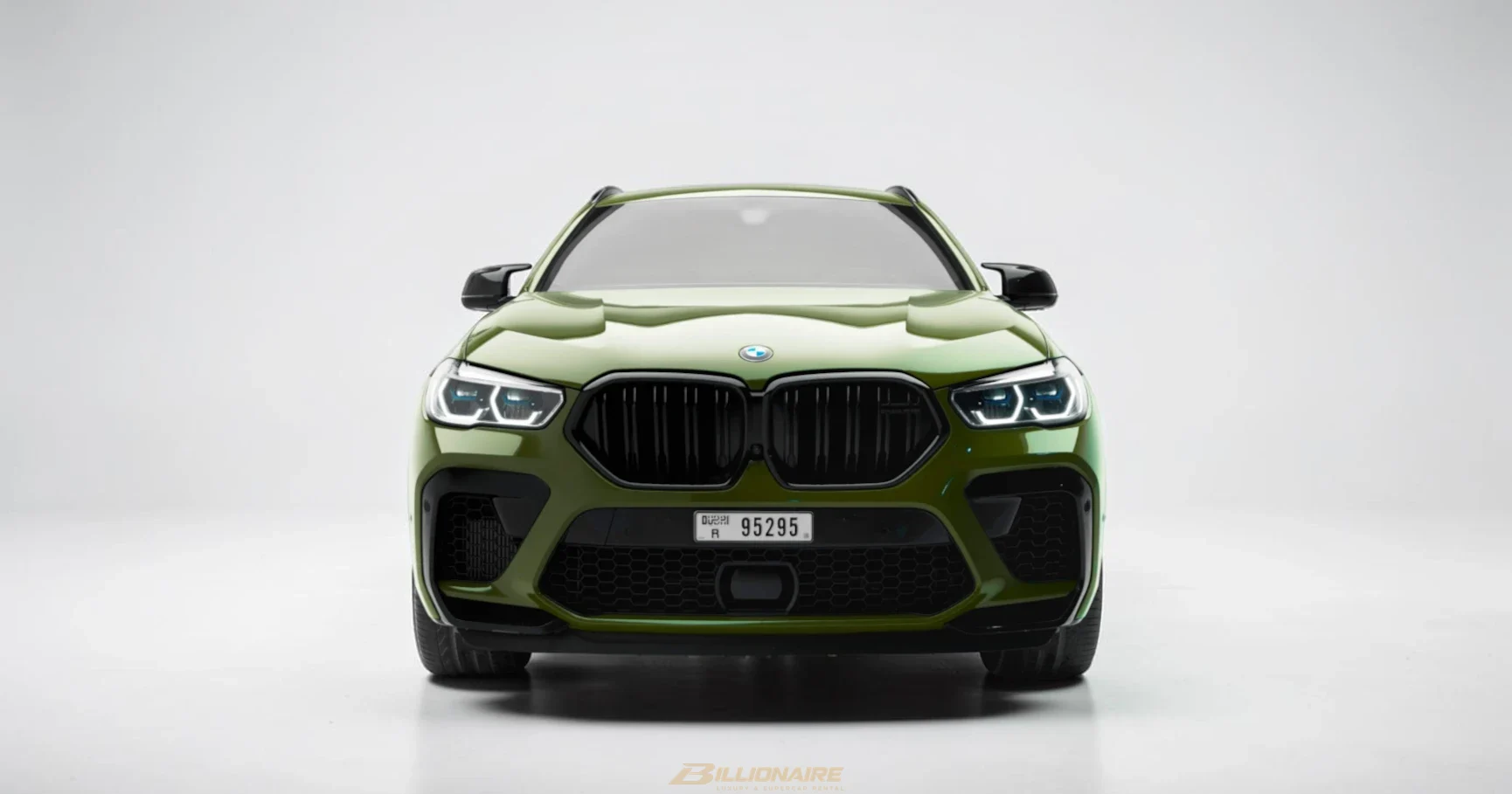 BMW X6 M Competition — Manhattan Green - View 4