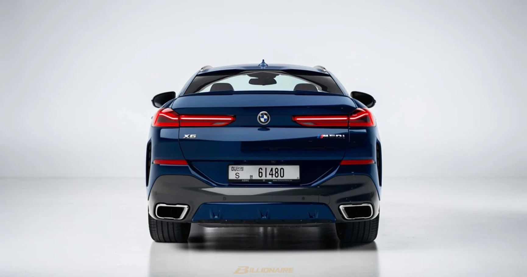 BMW X6 M50i — Phytonic Blue - View 5