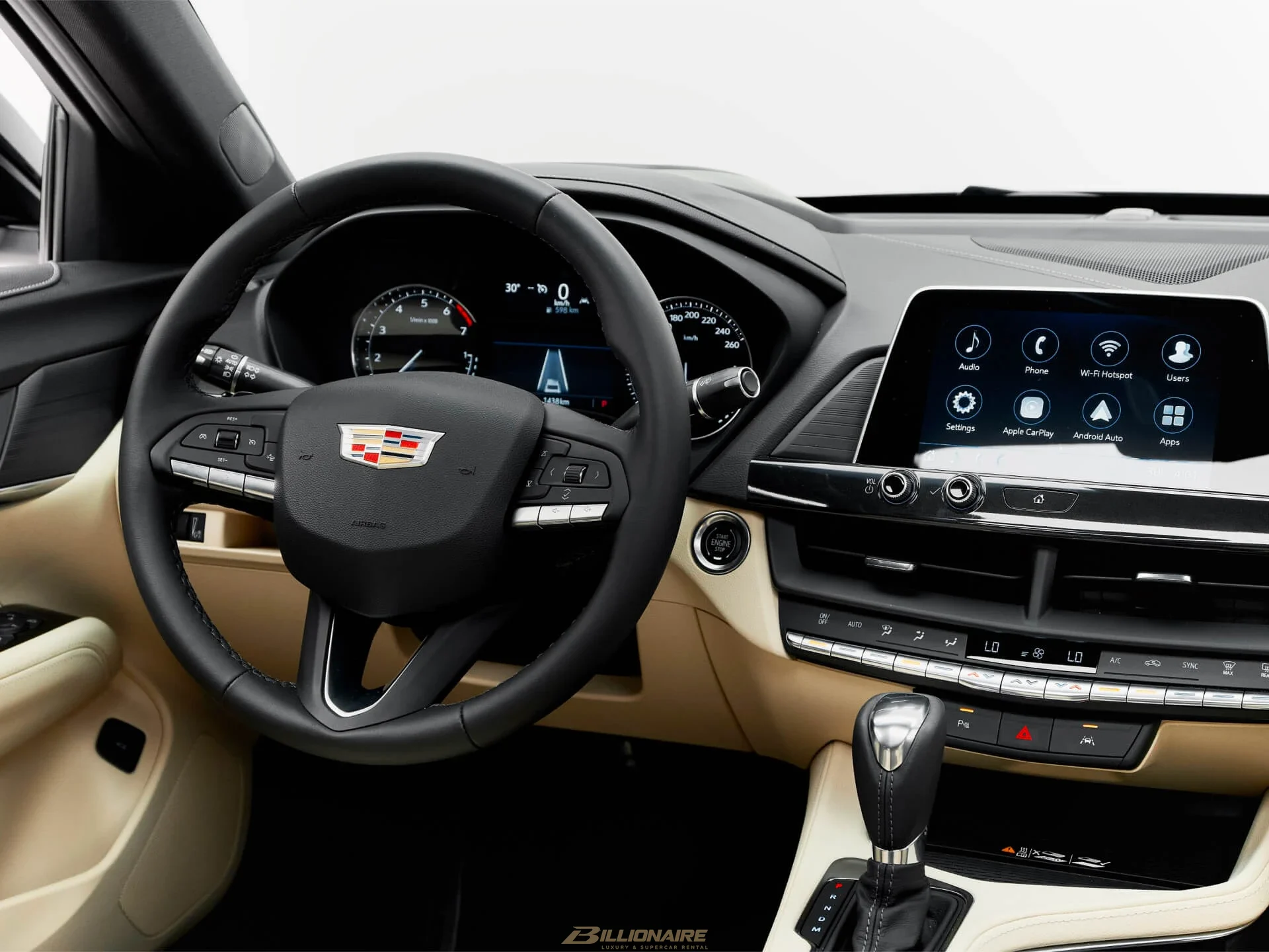 اجاره Cadillac CT4 Luxury Sport — Black در دبی – تصویر 7