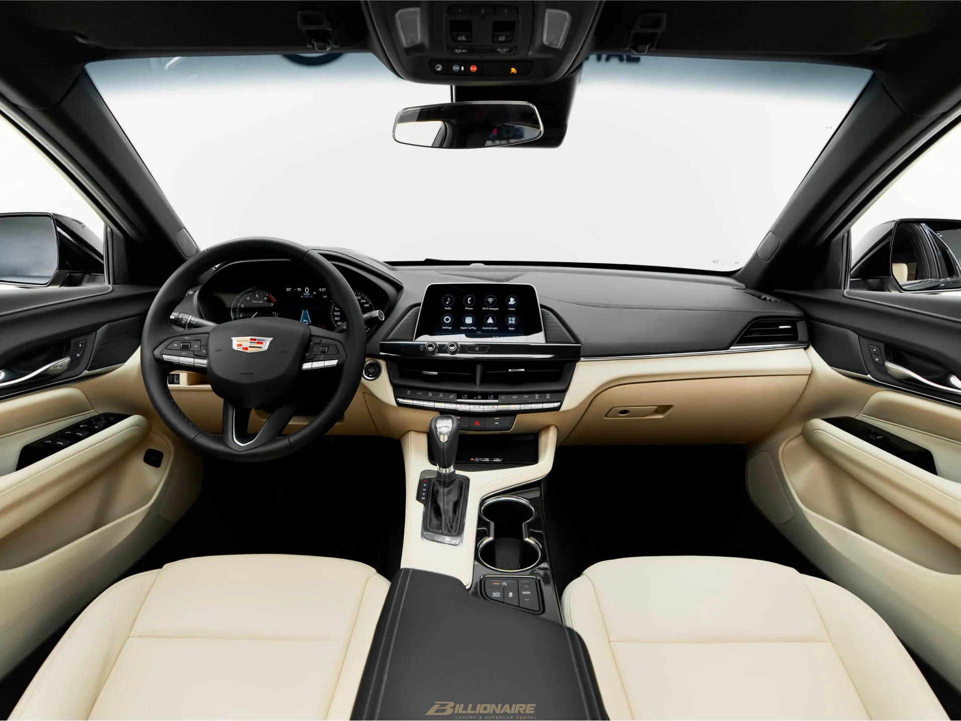 اجاره Cadillac CT4 Luxury Sport — Black در دبی – تصویر 8