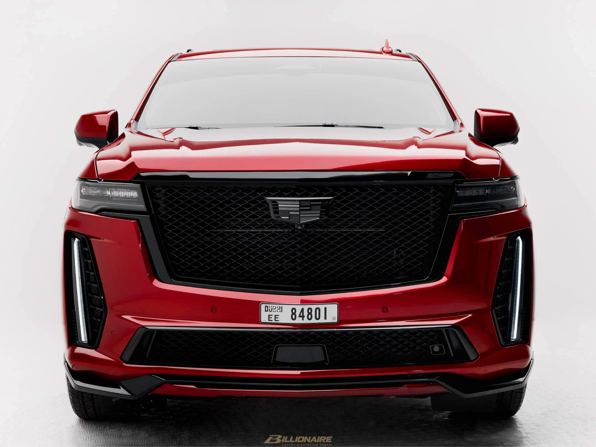 Cadillac Escalade-V High Performance — Radiant Red - View 3