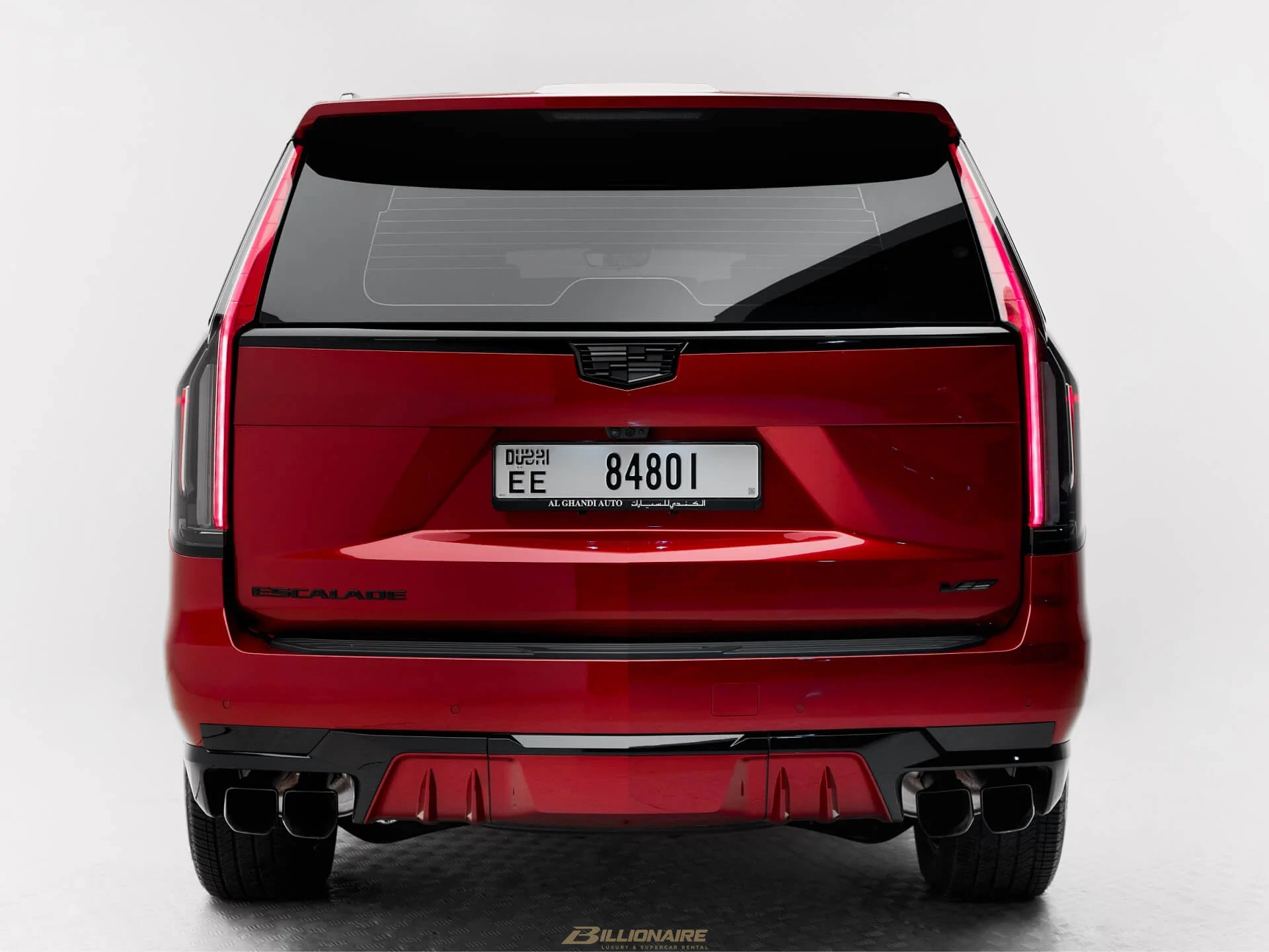 Cadillac Escalade-V High Performance — Radiant Red - View 4