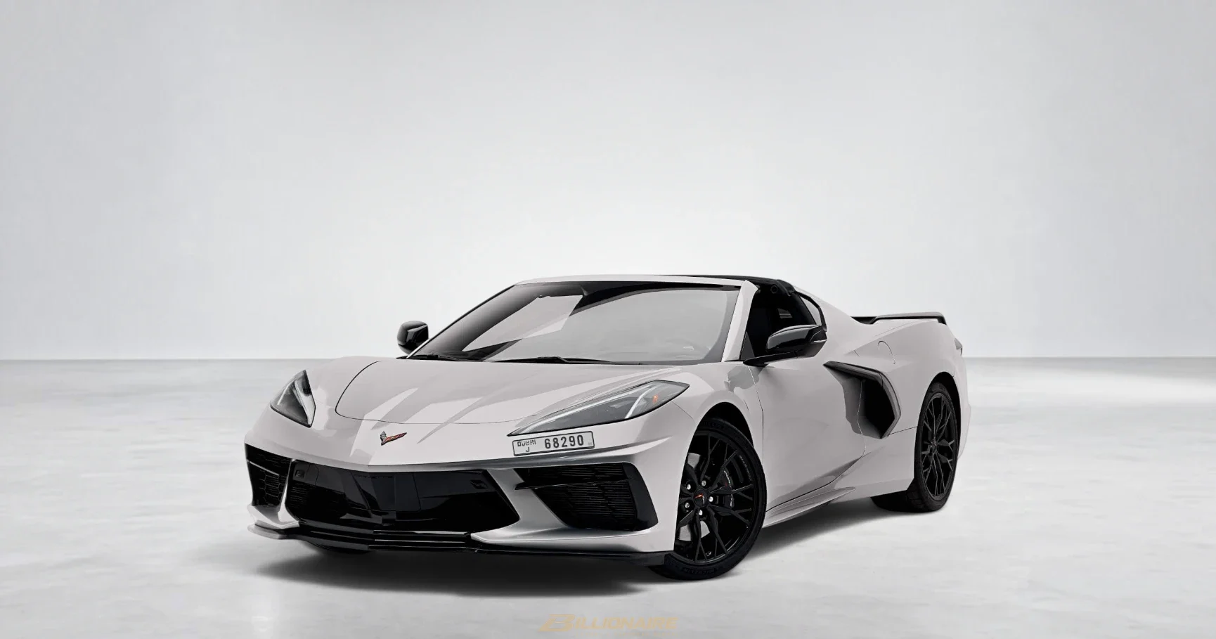 Chevrolet Corvette C8 Stingray Cabriolet — Silver Flare - View 2
