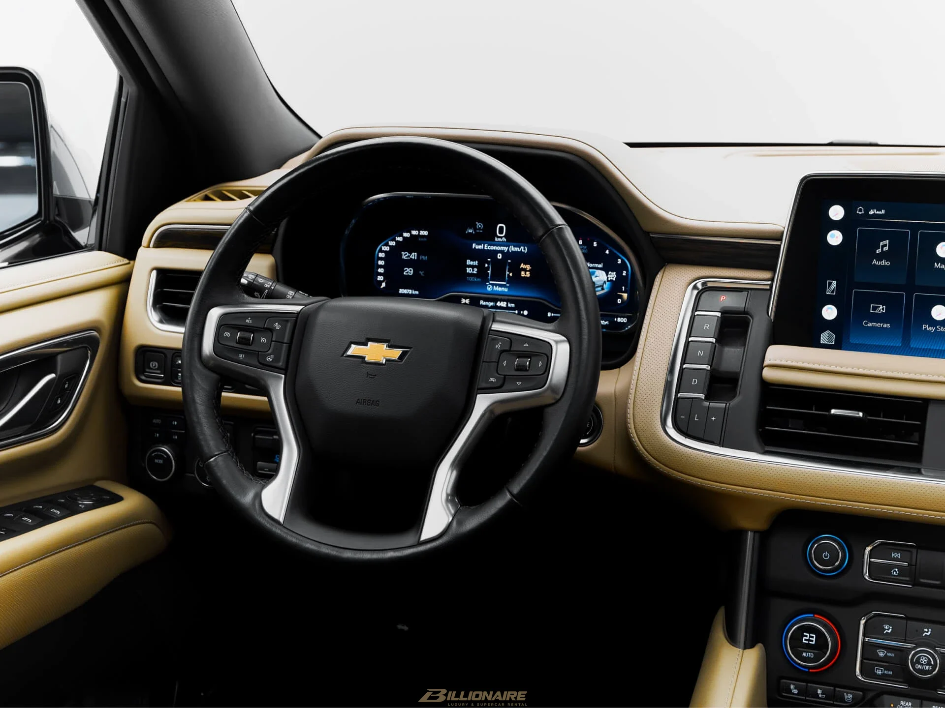اجاره Chevrolet Tahoe Premier 7-Seater — Shadow Black در دبی – تصویر 8