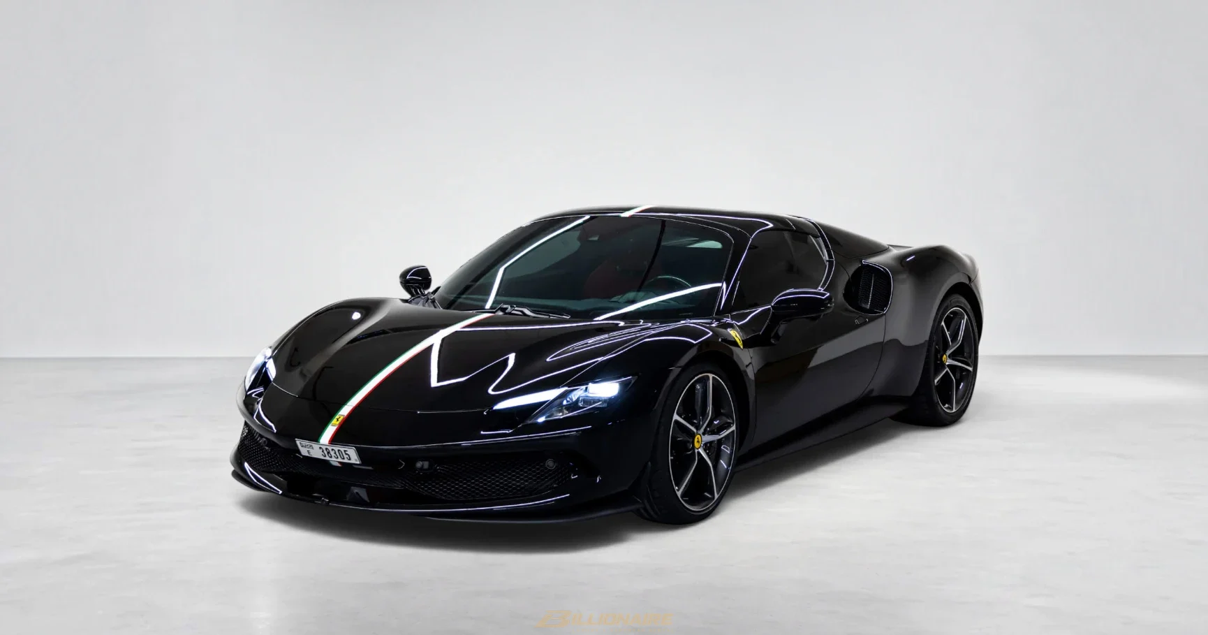 Ferrari 296 GTS Spider Hybrid 830 HP — Blu Pozzi - View 5