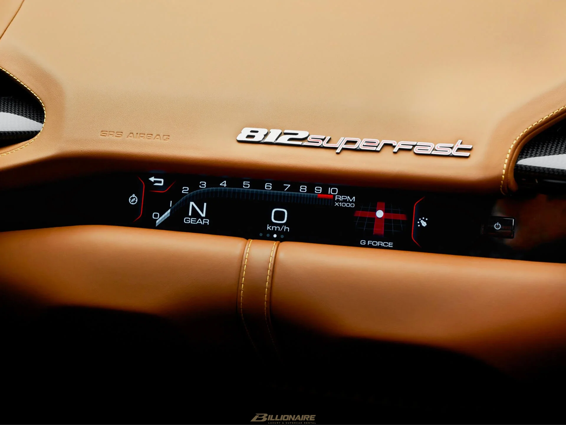 Ferrari 812 Superfast V12 800 HP — Rosso Corsa - View 7