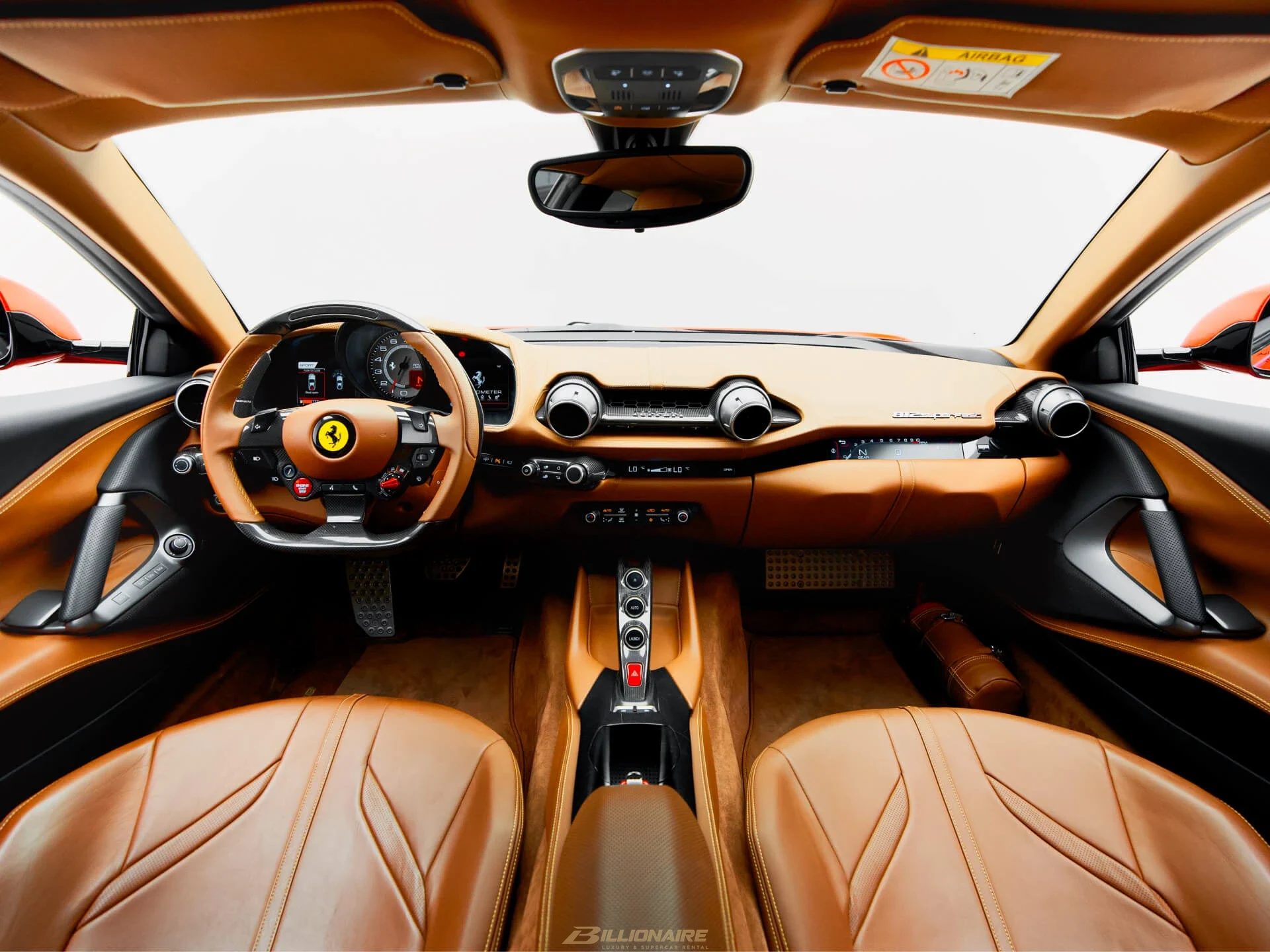 Ferrari 812 Superfast V12 800 HP — Rosso Corsa - View 9