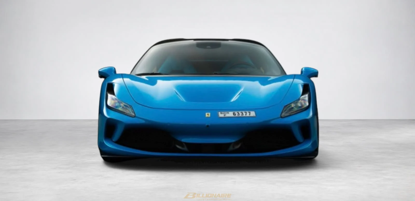 Ferrari F8 Spider Blue - View 3