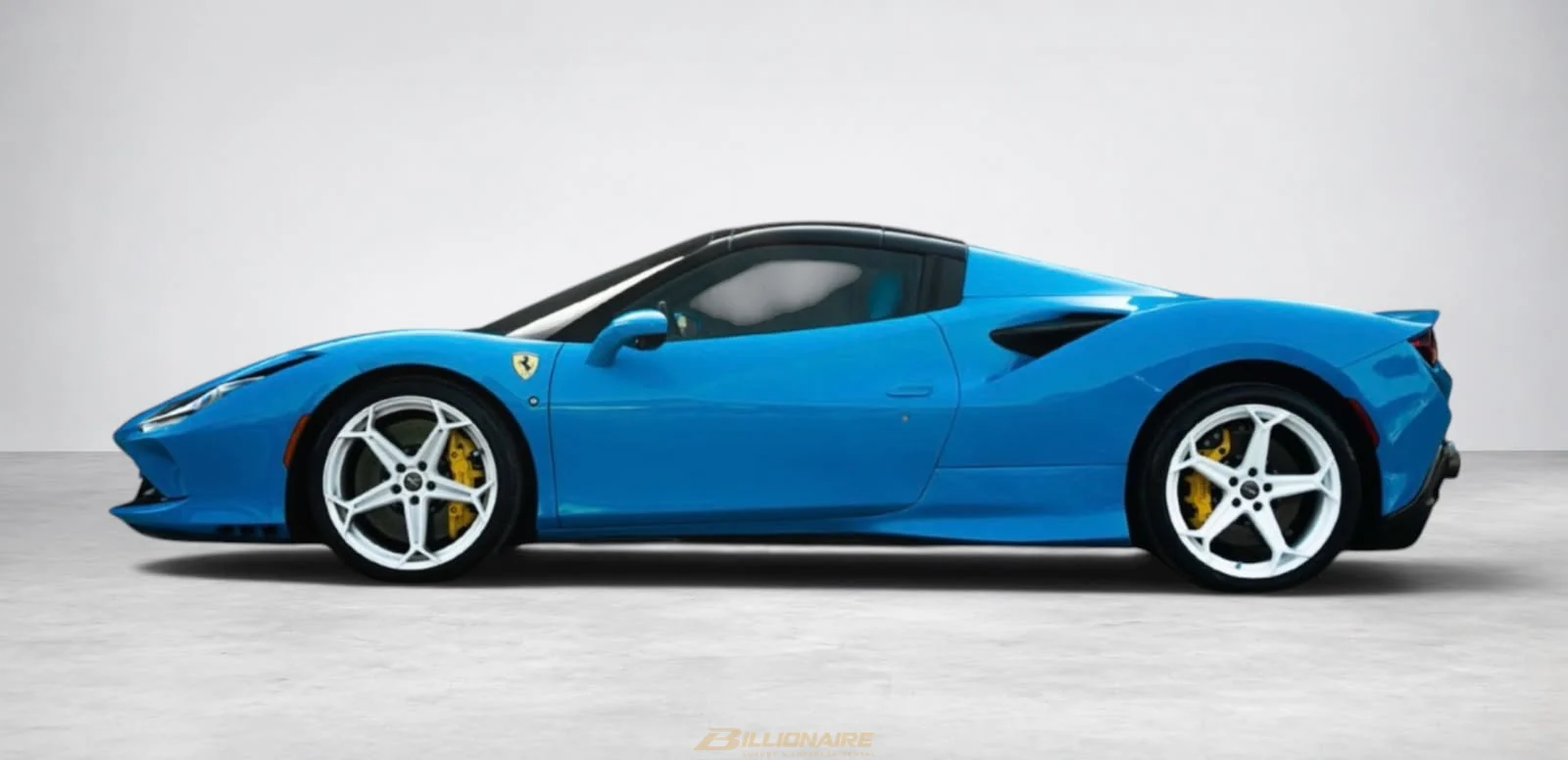 Ferrari F8 Spider Blue - View 4