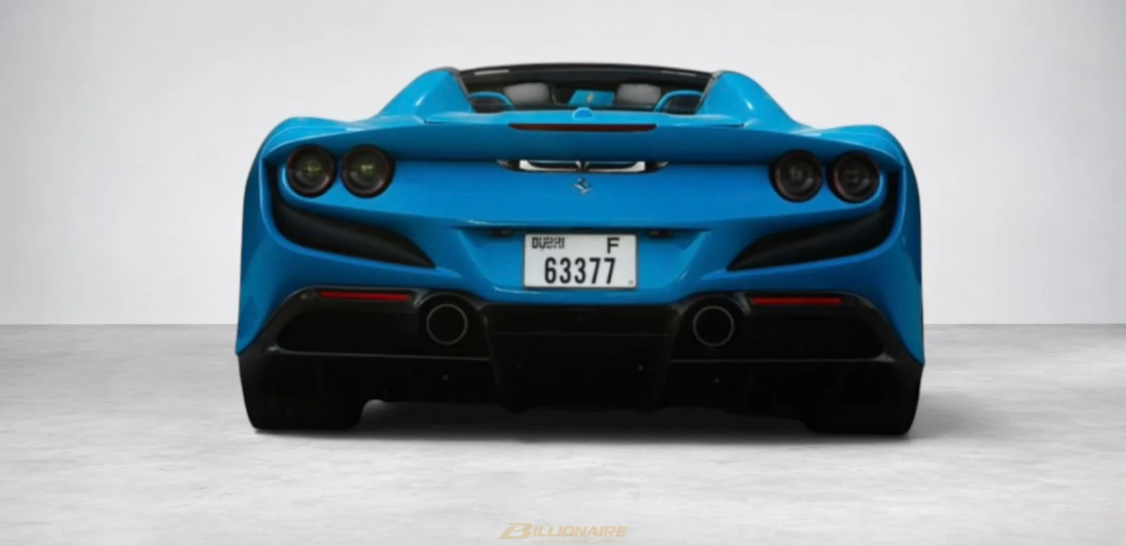 Ferrari F8 Spider Blue - View 5