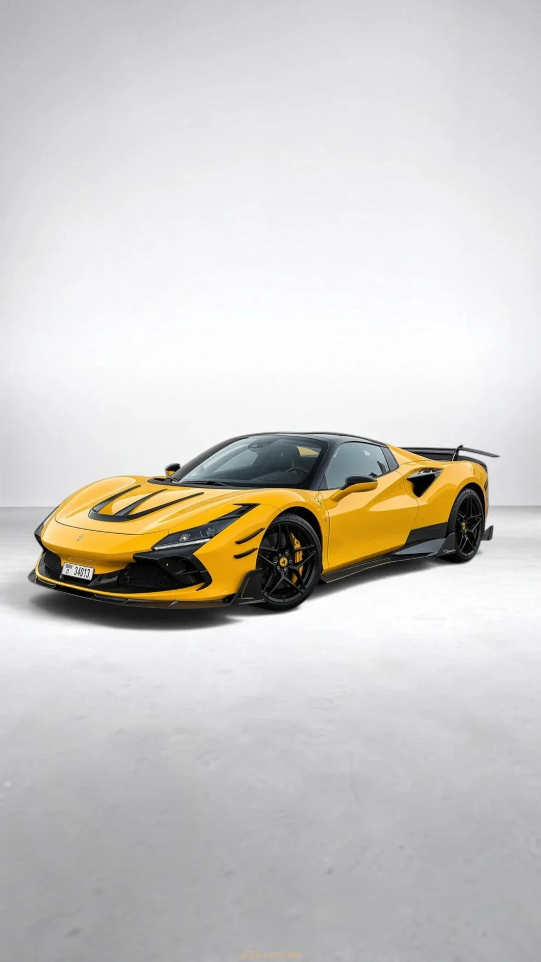 اجاره Ferrari F8 Spider Mansory Yellow در دبی