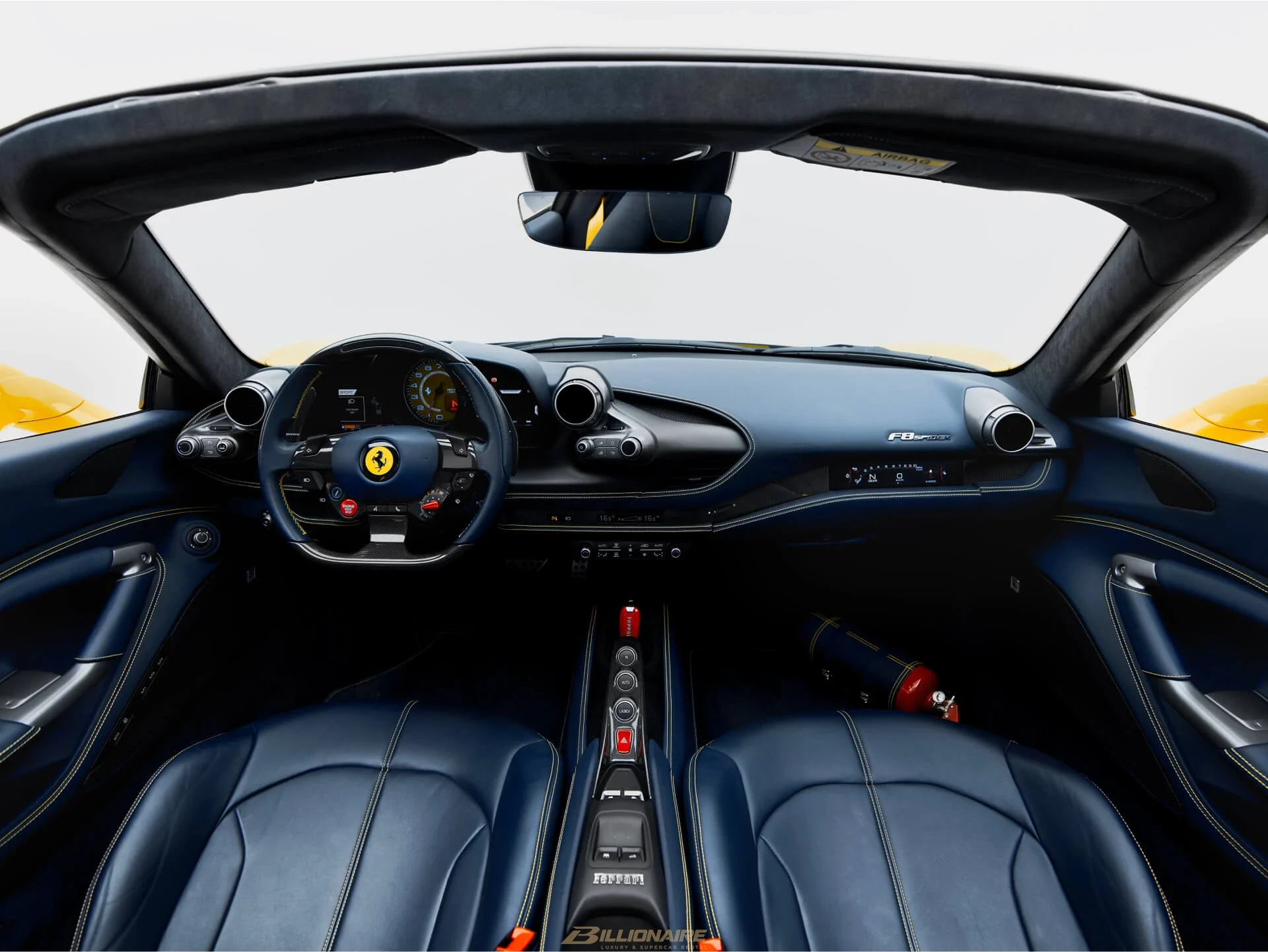 Ferrari F8 Spider — Giallo Modena Yellow - View 9