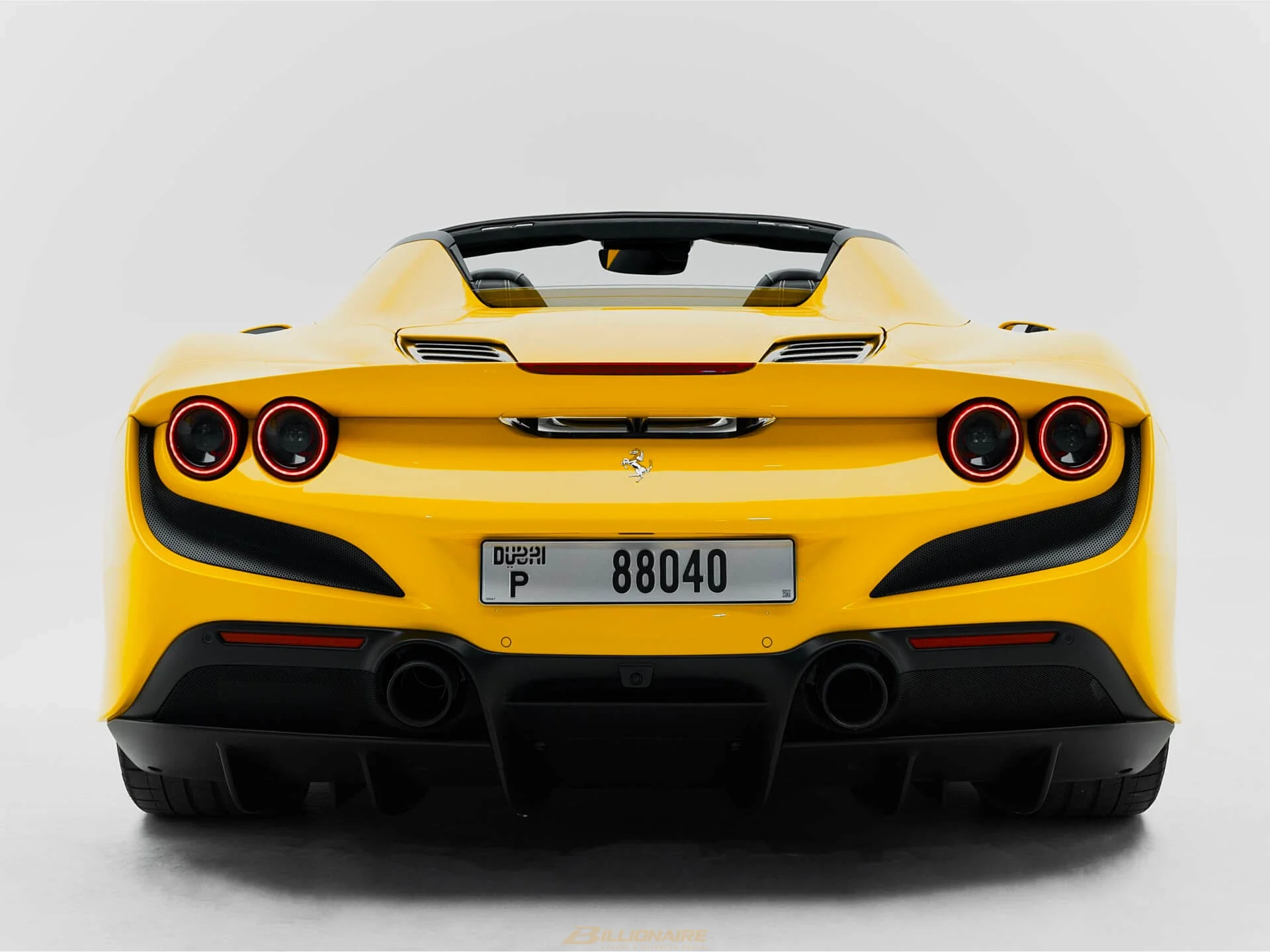 Ferrari F8 Spider — Giallo Modena Yellow - View 4