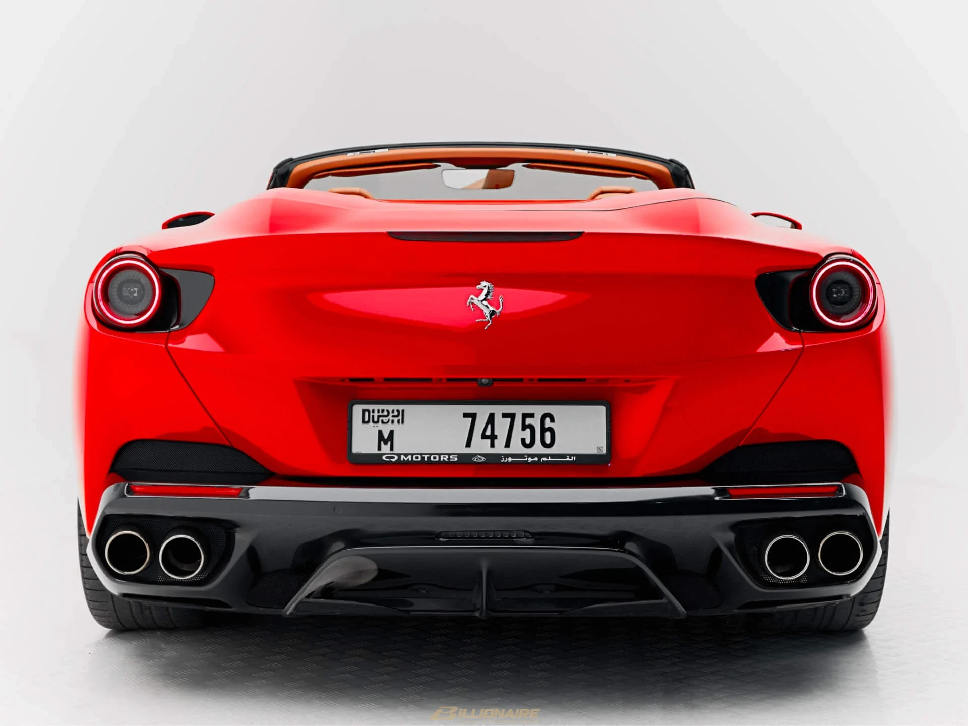 اجاره Ferrari Portofino Convertible — Rosso Corsa در دبی – تصویر 4