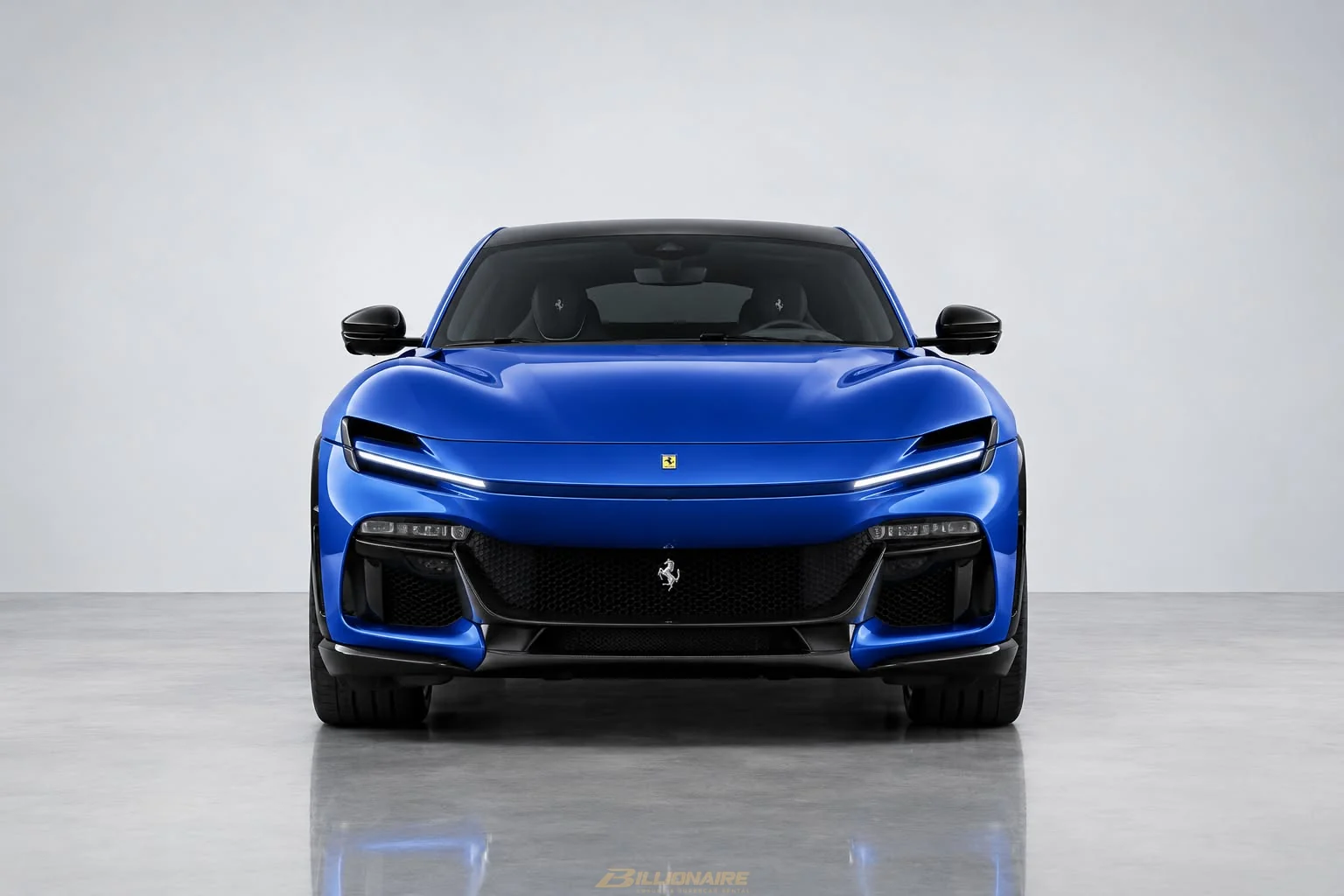 Ferrari Purosangue 2026 Blue - View 3
