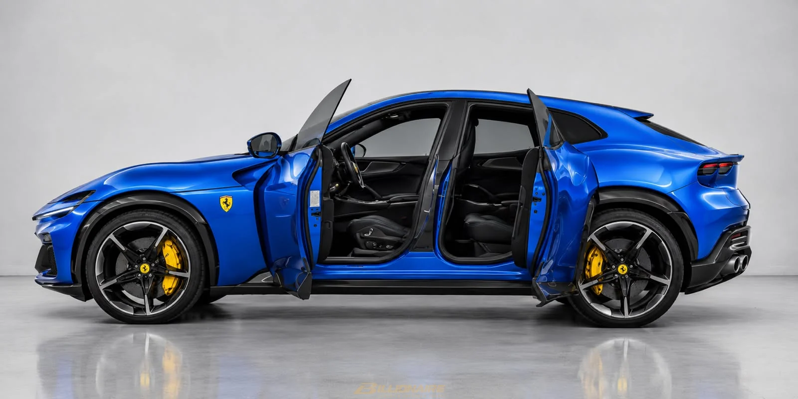 Ferrari Purosangue 2026 Blue - View 4