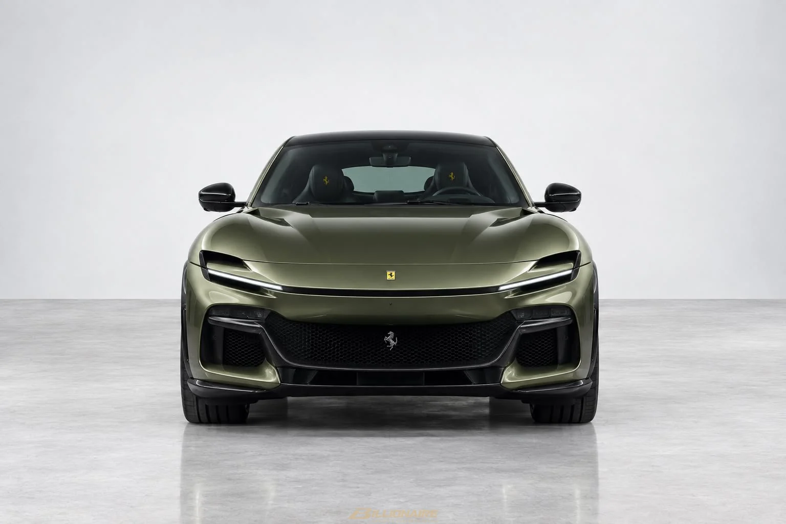 اجاره Ferrari Purosangue 2026 Green در دبی – تصویر 2
