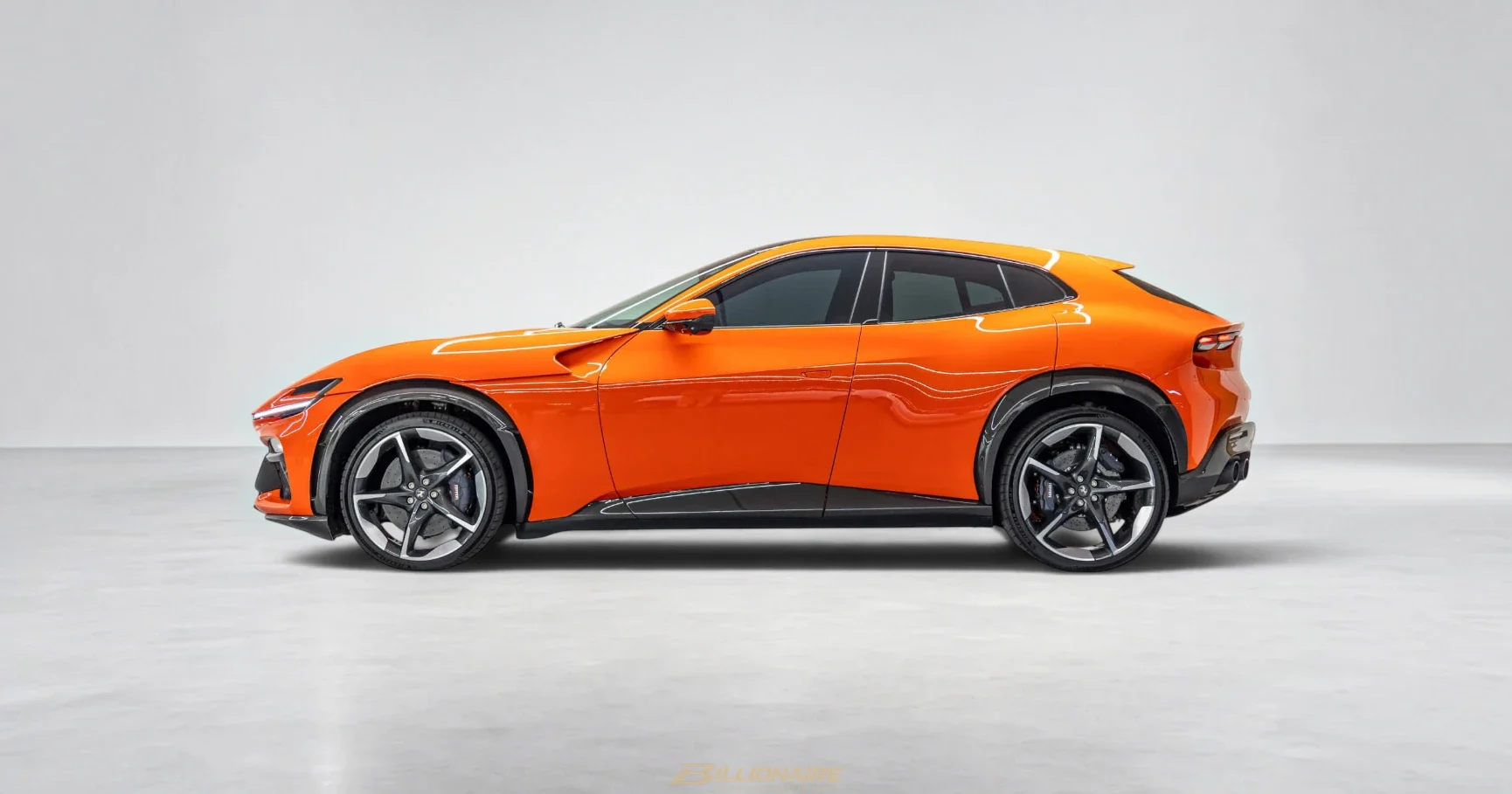 Ferrari Purosangue V12 SUV — Arancio Triplo Strato mieten in Dubai – Foto 4