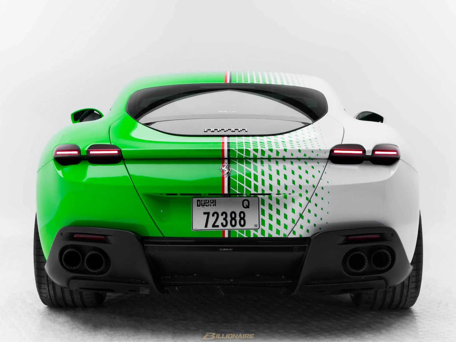 Ferrari Roma V8 Coupe — Verde British Racing - View 11