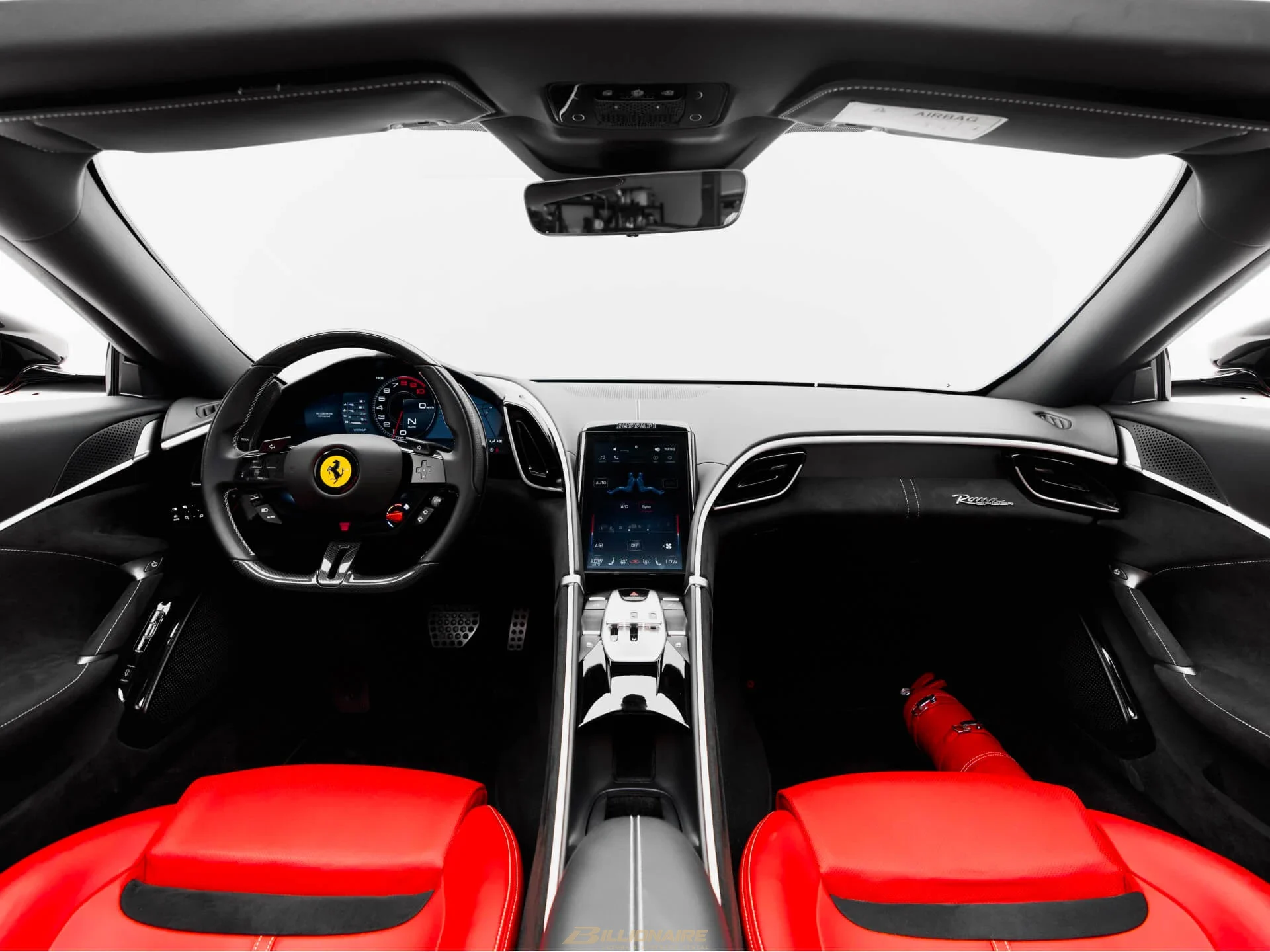 اجاره Ferrari Roma Spider Convertible — Nero در دبی – تصویر 7