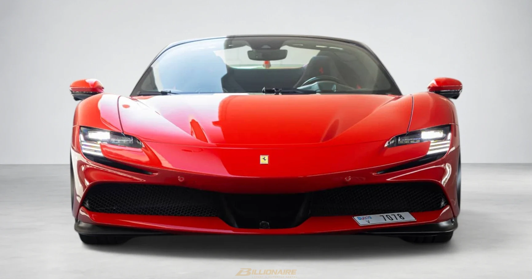اجاره Ferrari SF90 Spider Red در دبی – تصویر 2