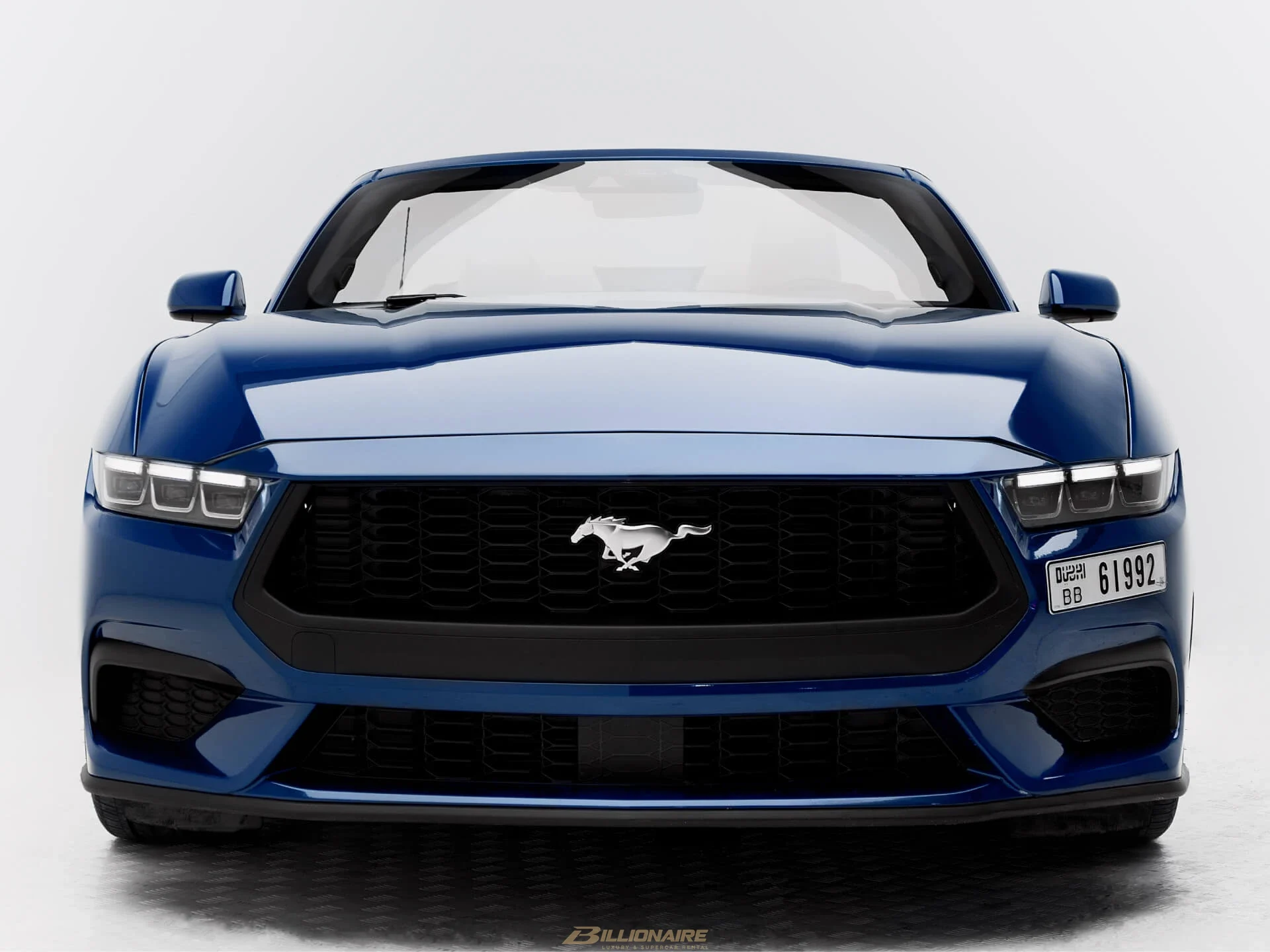 Ford Mustang GT 5.0 V8 Cabriolet — Vapor Blue - View 4