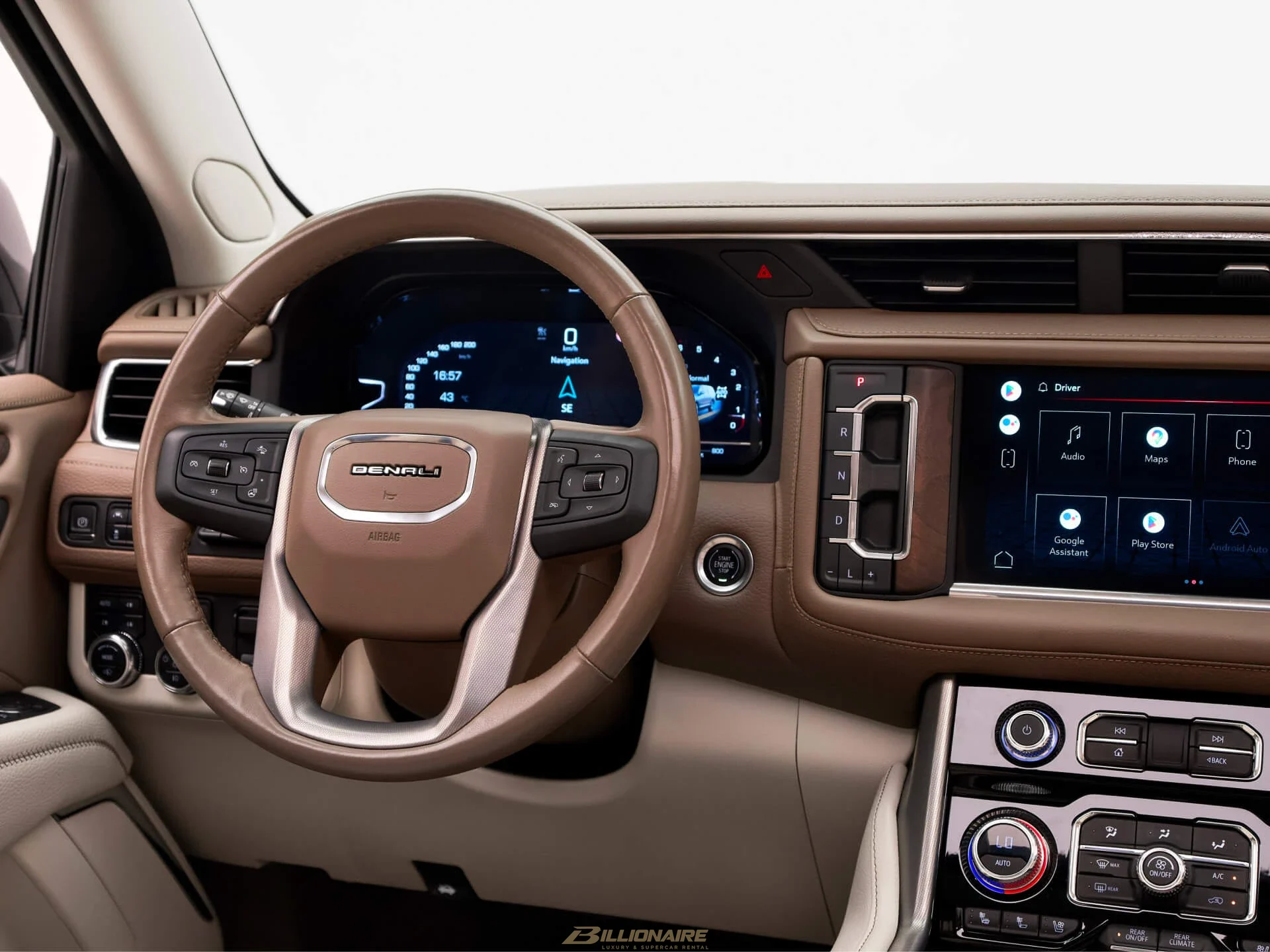 GMC Yukon Denali Luxury 7-Seater — Onyx Black mieten in Dubai – Foto 8