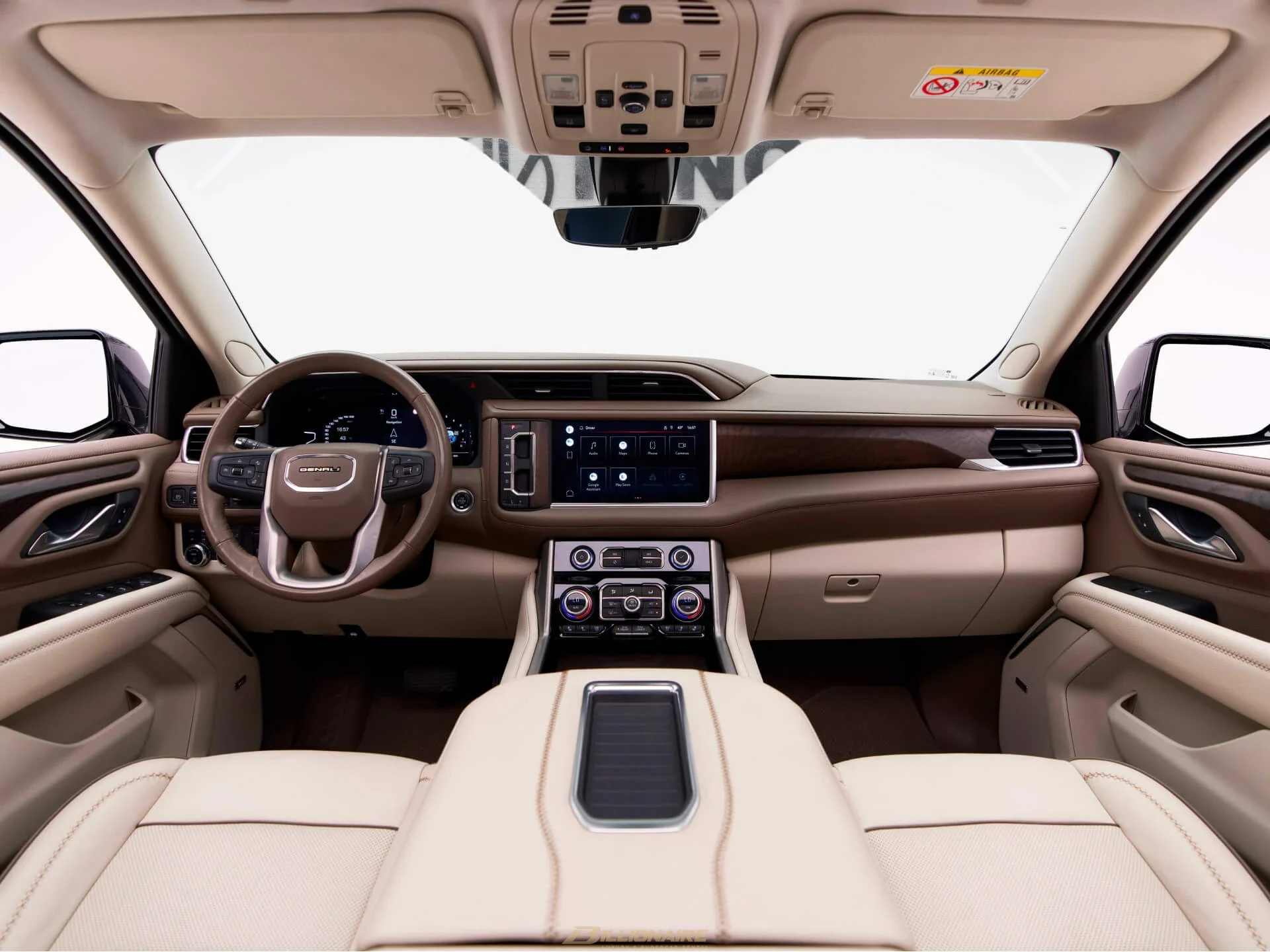 GMC Yukon Denali Luxury 7-Seater — Onyx Black mieten in Dubai – Foto 9