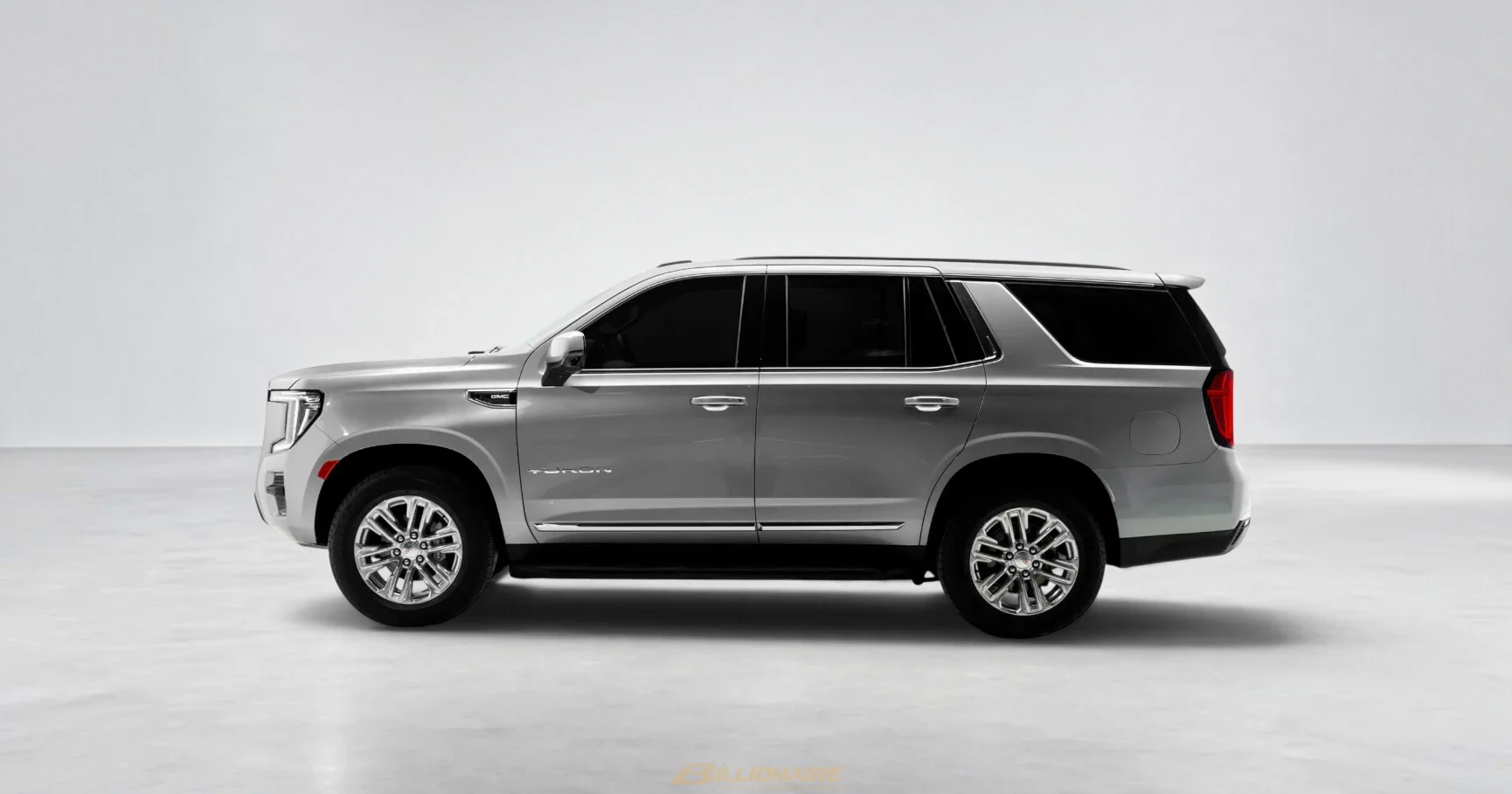 GMC Yukon SLT Premium 8-Seater — Sterling Silver en alquiler en Dubái – foto 4